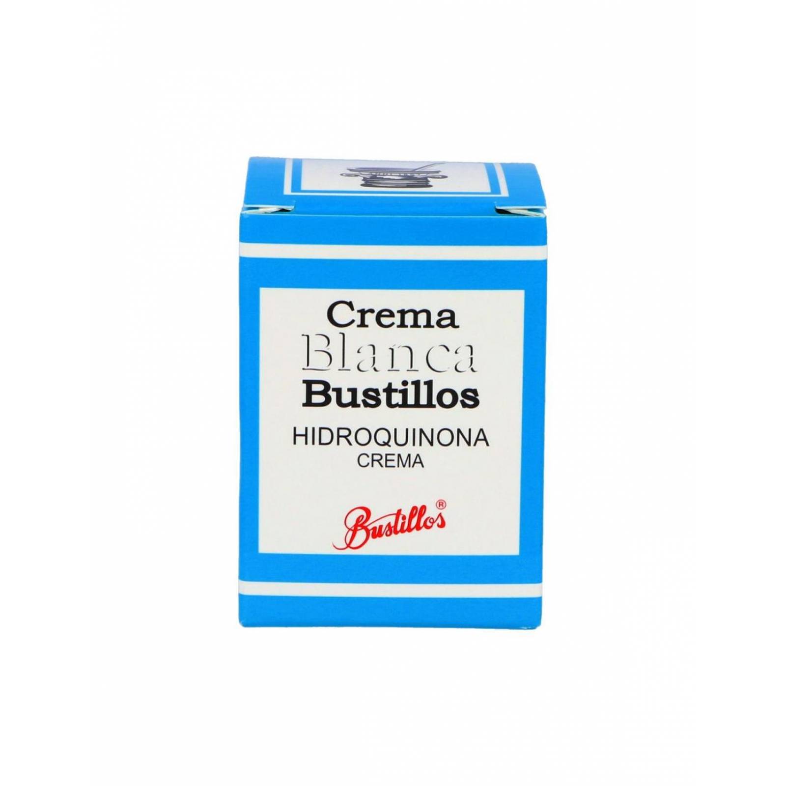 Crema Blanca Bustillos Hidroquinona Caja Con Frasco Con 40 g 