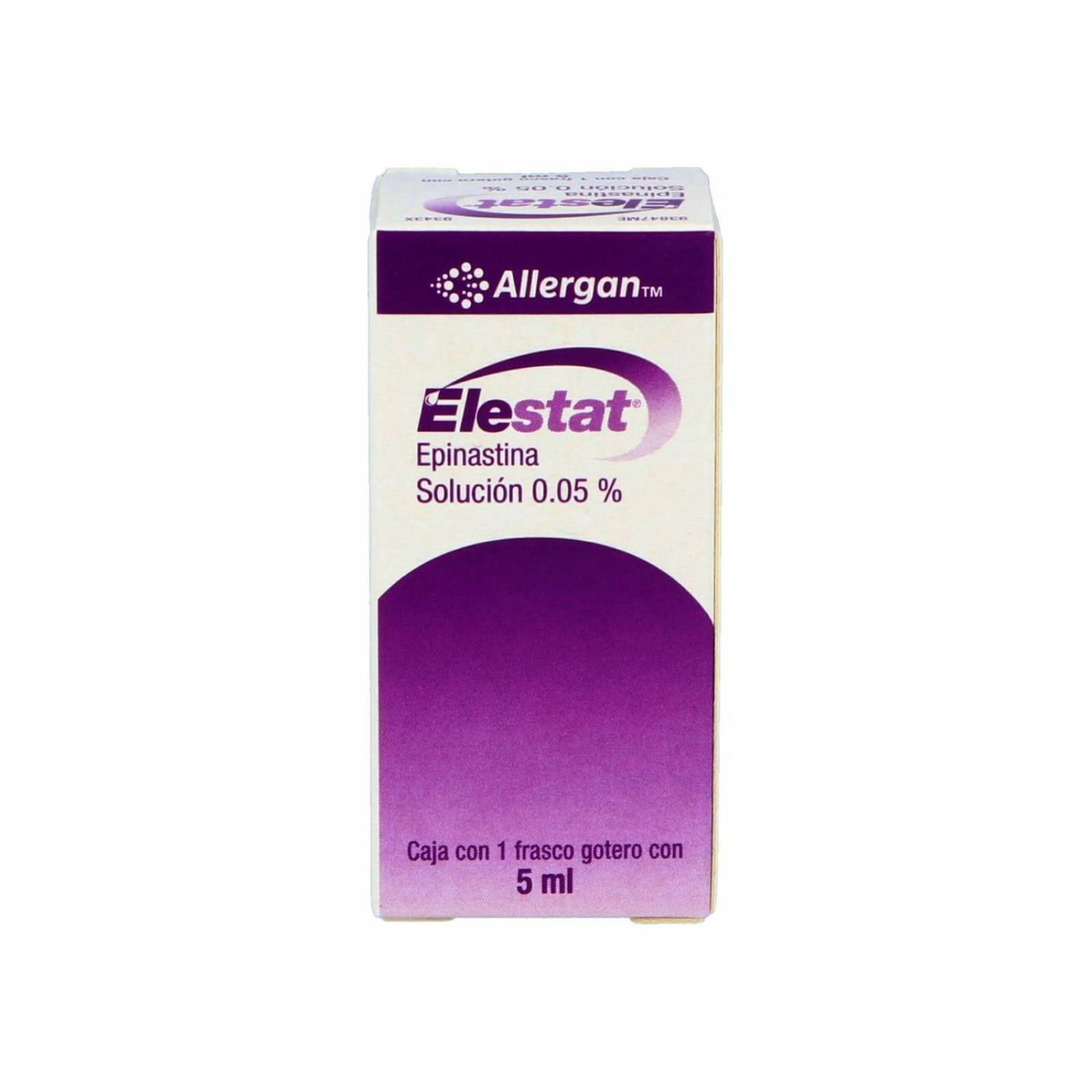 Elestat Solución 0.05 % Caja Con Frasco Gotero Con 5 mL 