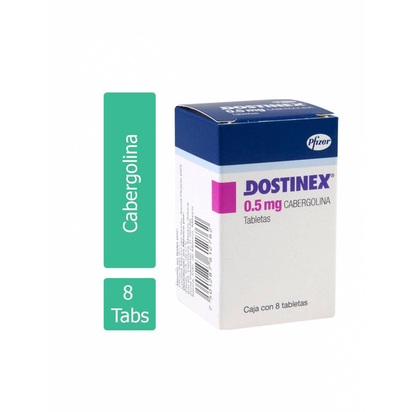 Dostinex 0.5 mg Caja Con 8 Tabletas 