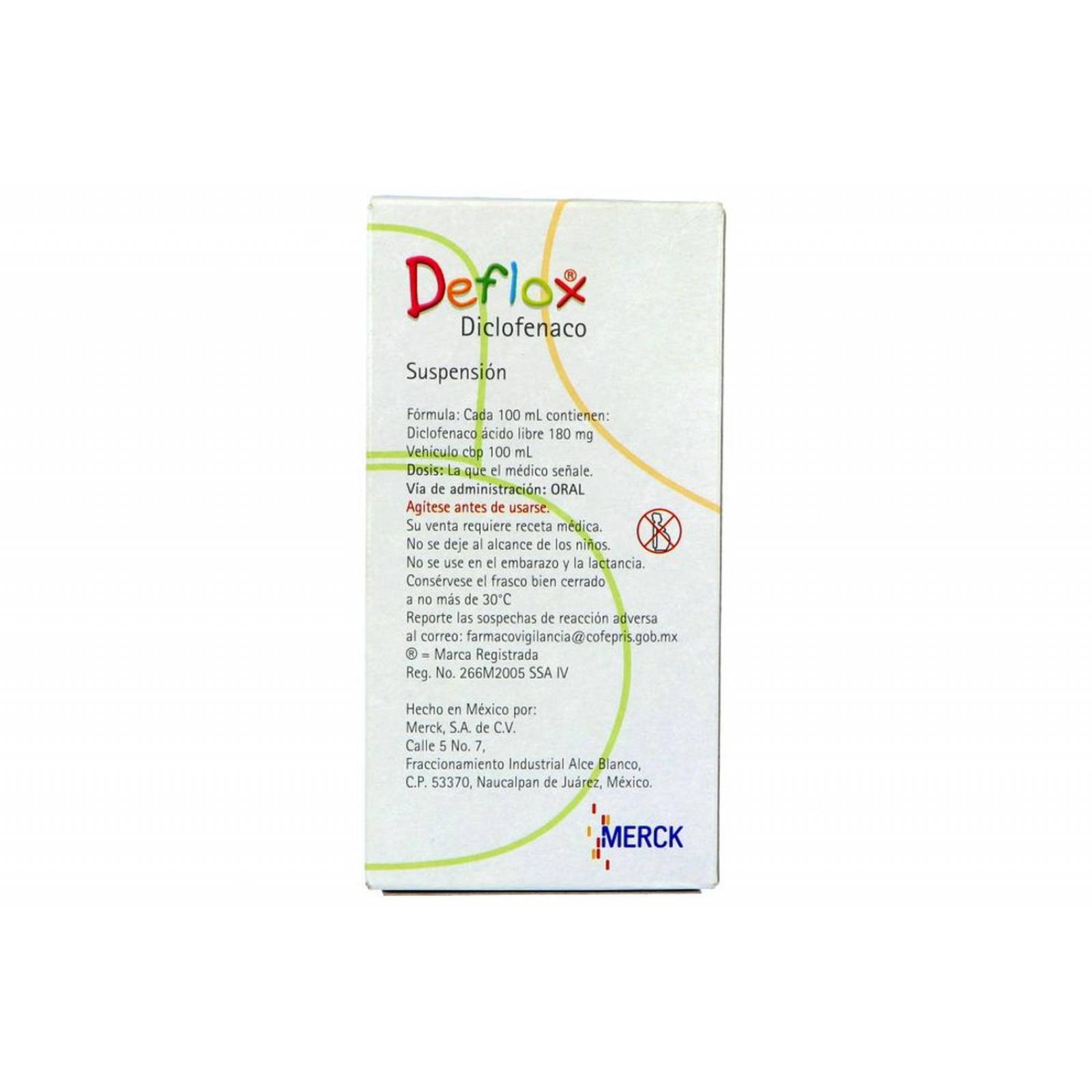 Deflox Caja Con Frasco 120 mL 