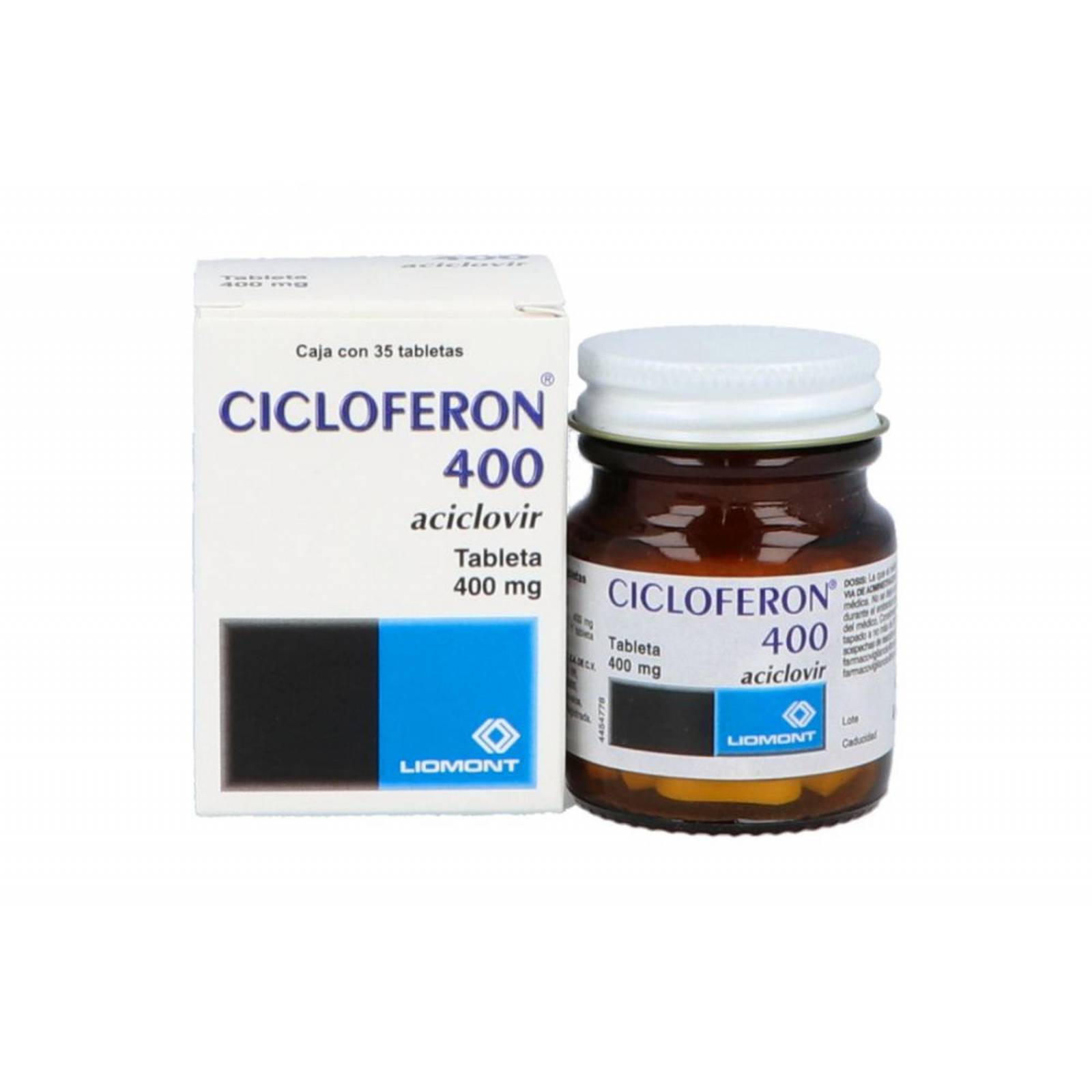 Cicloferon 400 mg Caja Con 35 Tabletas 