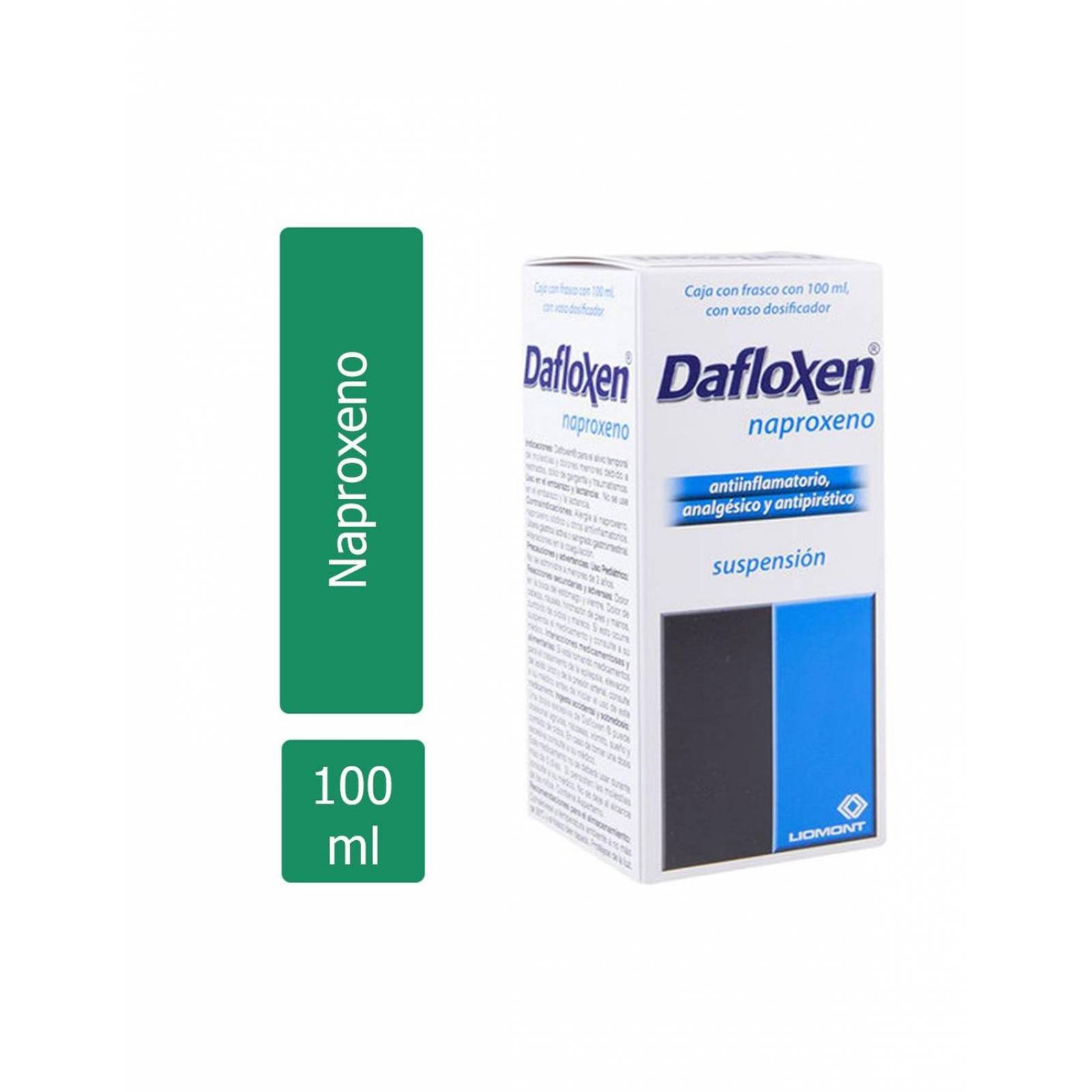 Dafloxen 2.5 mg Suspensión Frasco Con 100 mL 