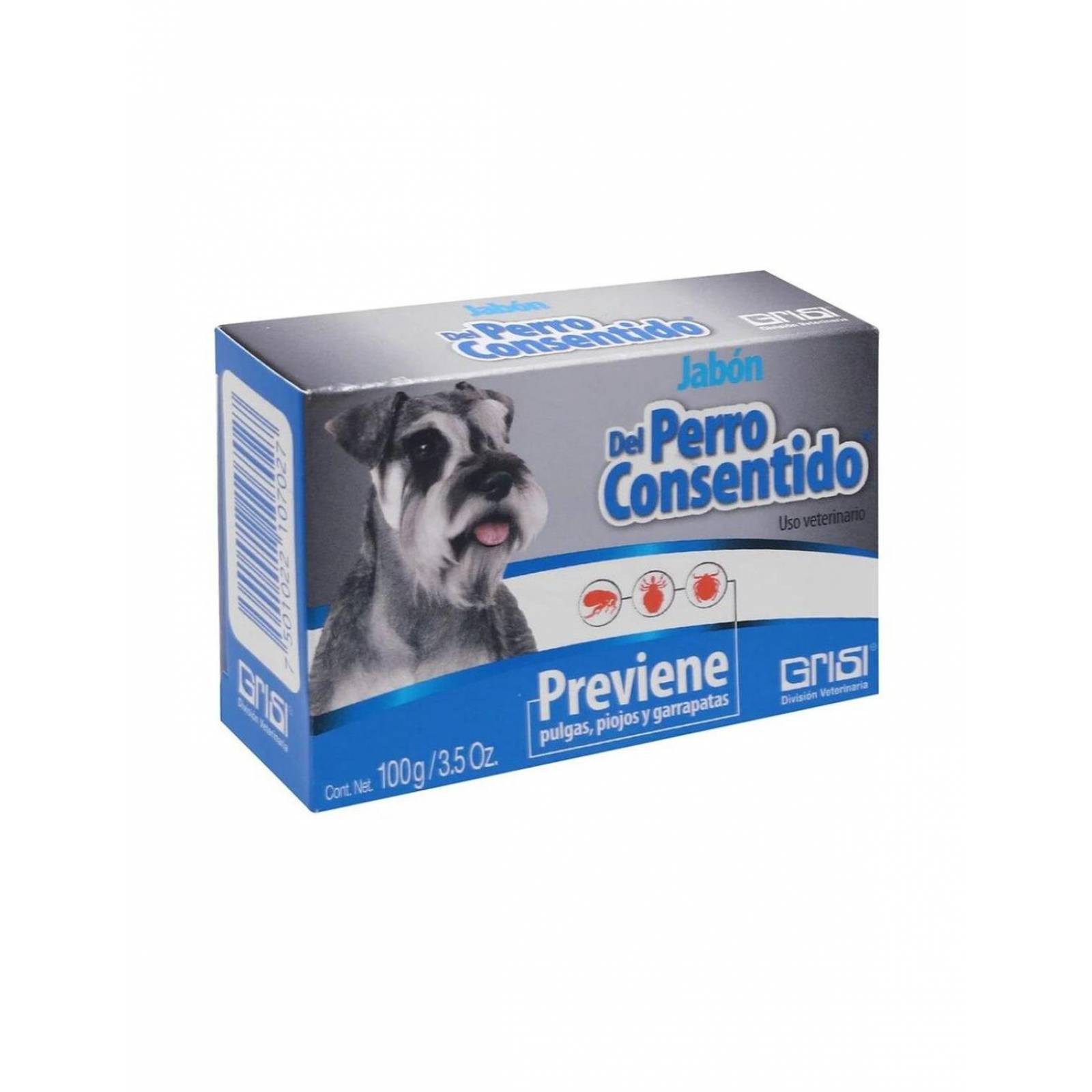 GRISI JABÓN DEL PERRO CONSENTIDO CAJA CON 100 G 