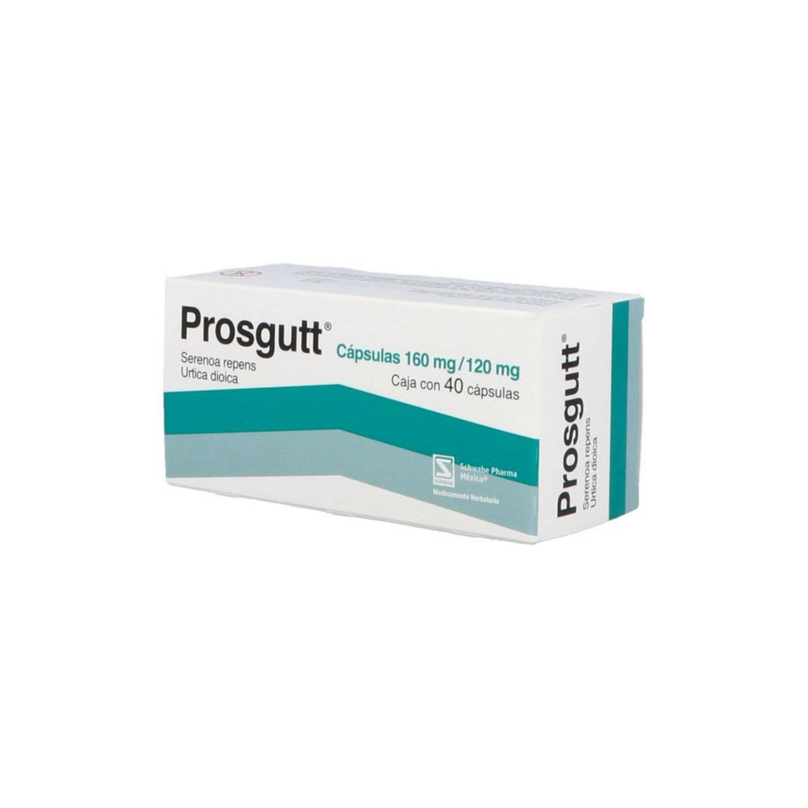 Prosgutt 160/120mg Caja Con 40 Cápsulas 
