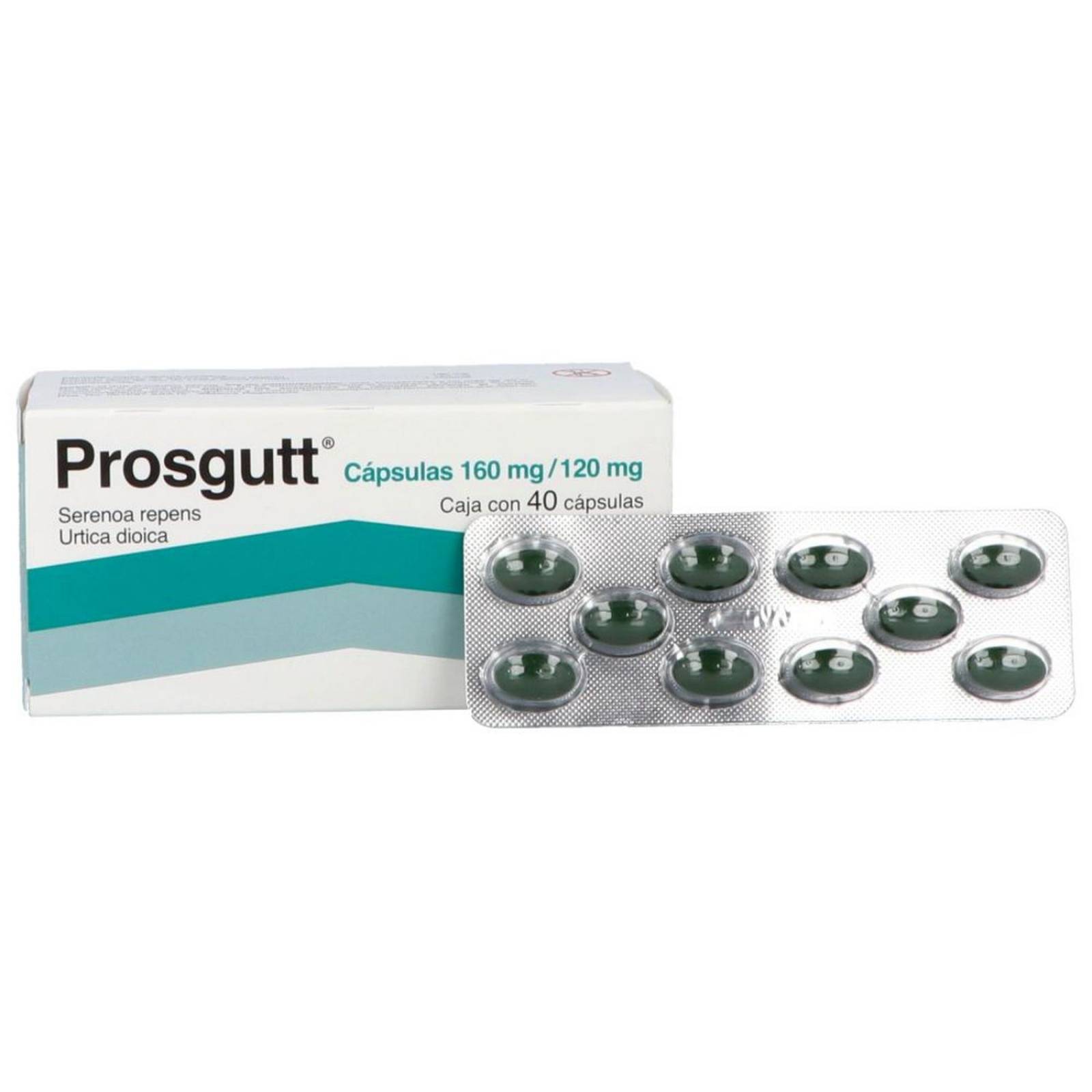 Prosgutt 160/120mg Caja Con 40 Cápsulas 