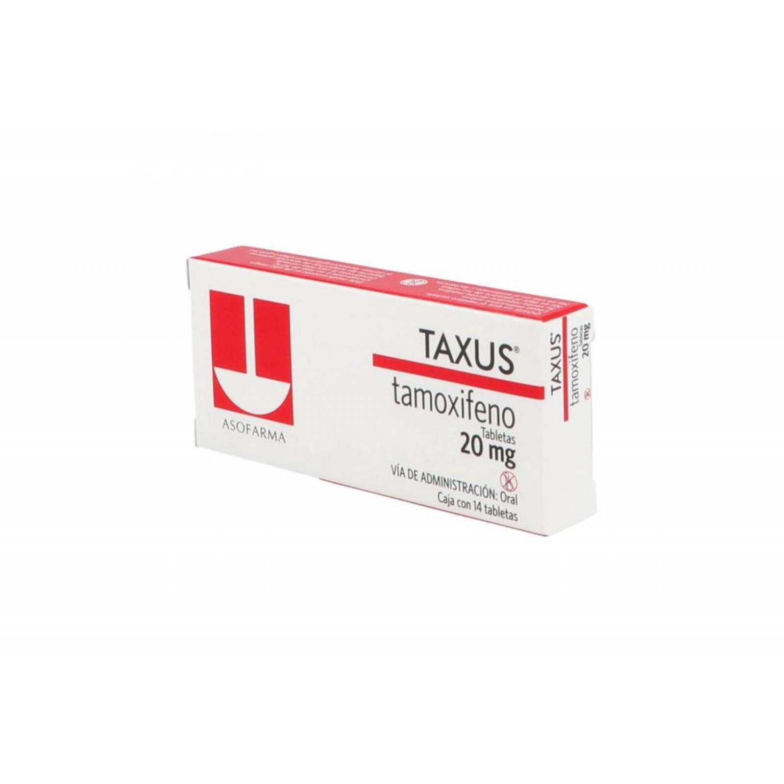 Taxus 20 mg Caja Con 14 Tabletas 