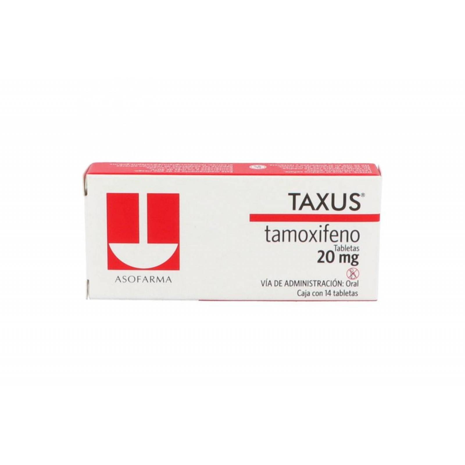 Taxus 20 mg Caja Con 14 Tabletas 