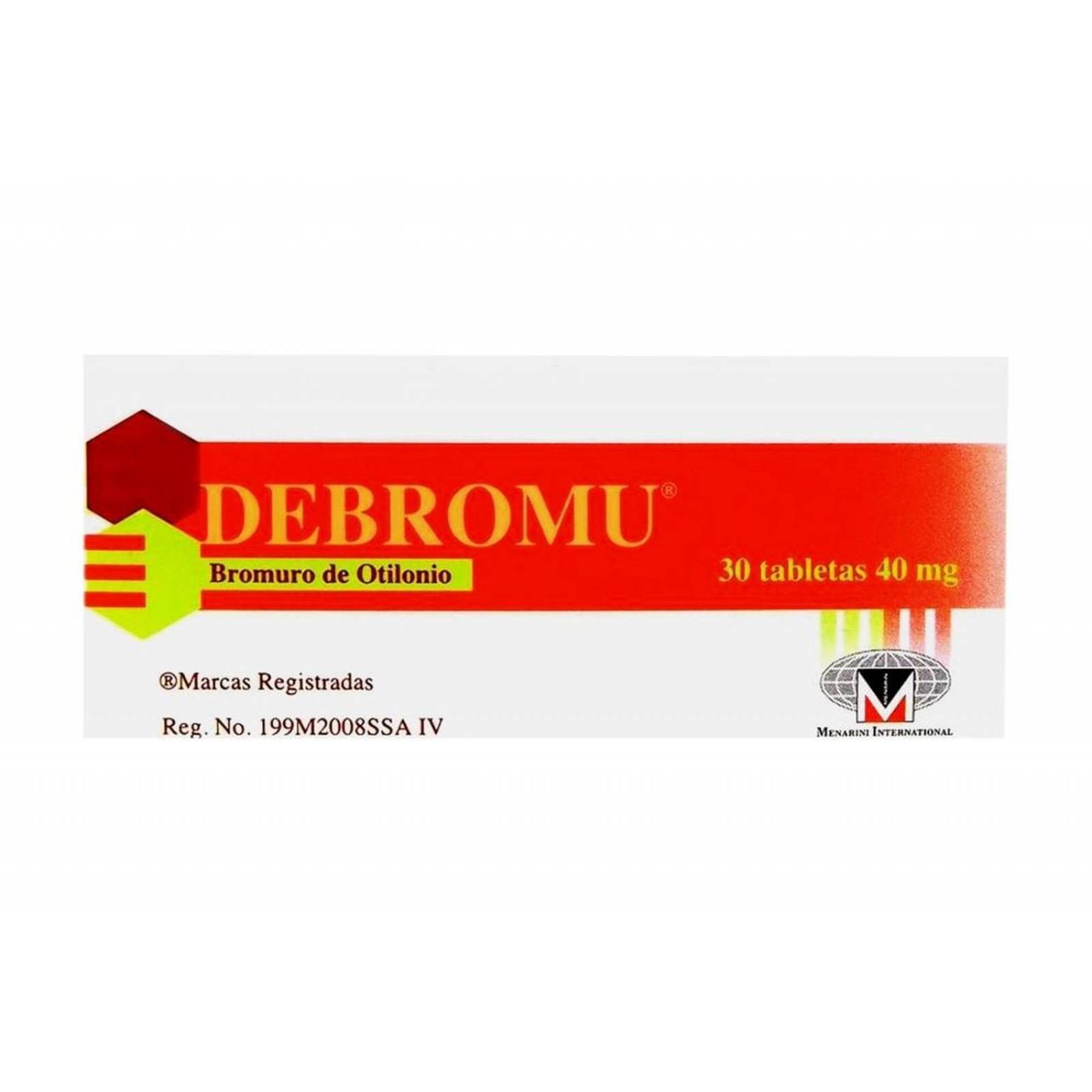 Debromu 40 mg Caja Con 30 Tabletas 