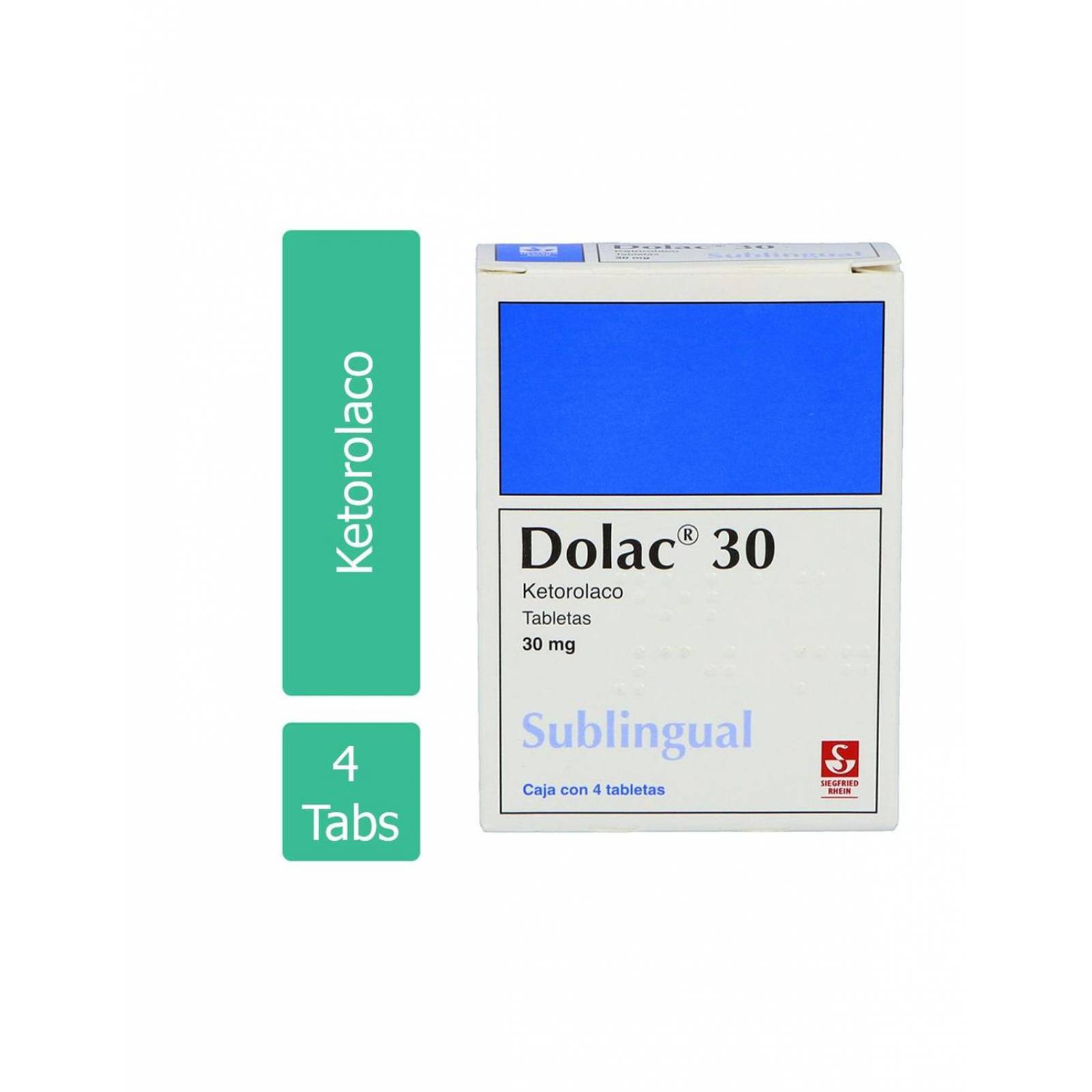 Dolac 30 Caja Con 4 Tabletas 