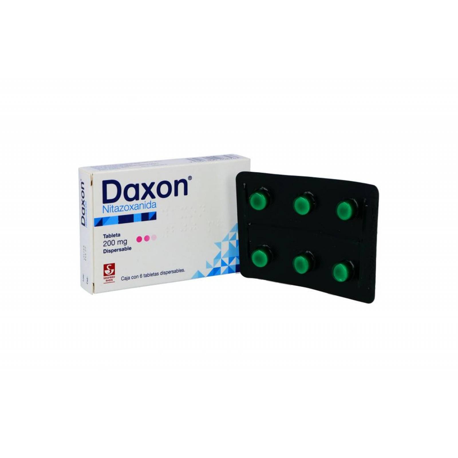 Daxon 200 mg Caja Con 6 Tabletas 