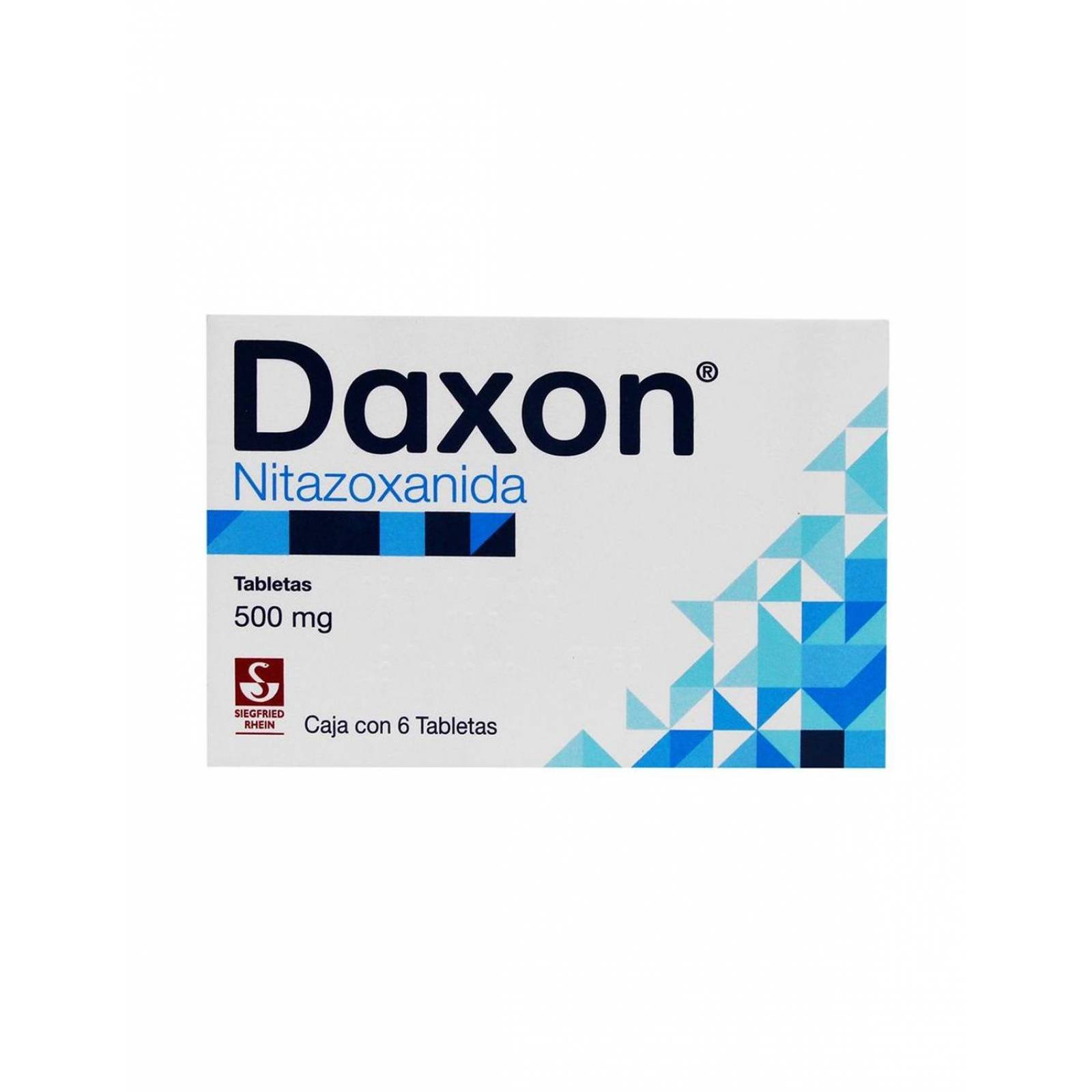 Daxon 500 mg Caja Con 6 Tabletas 