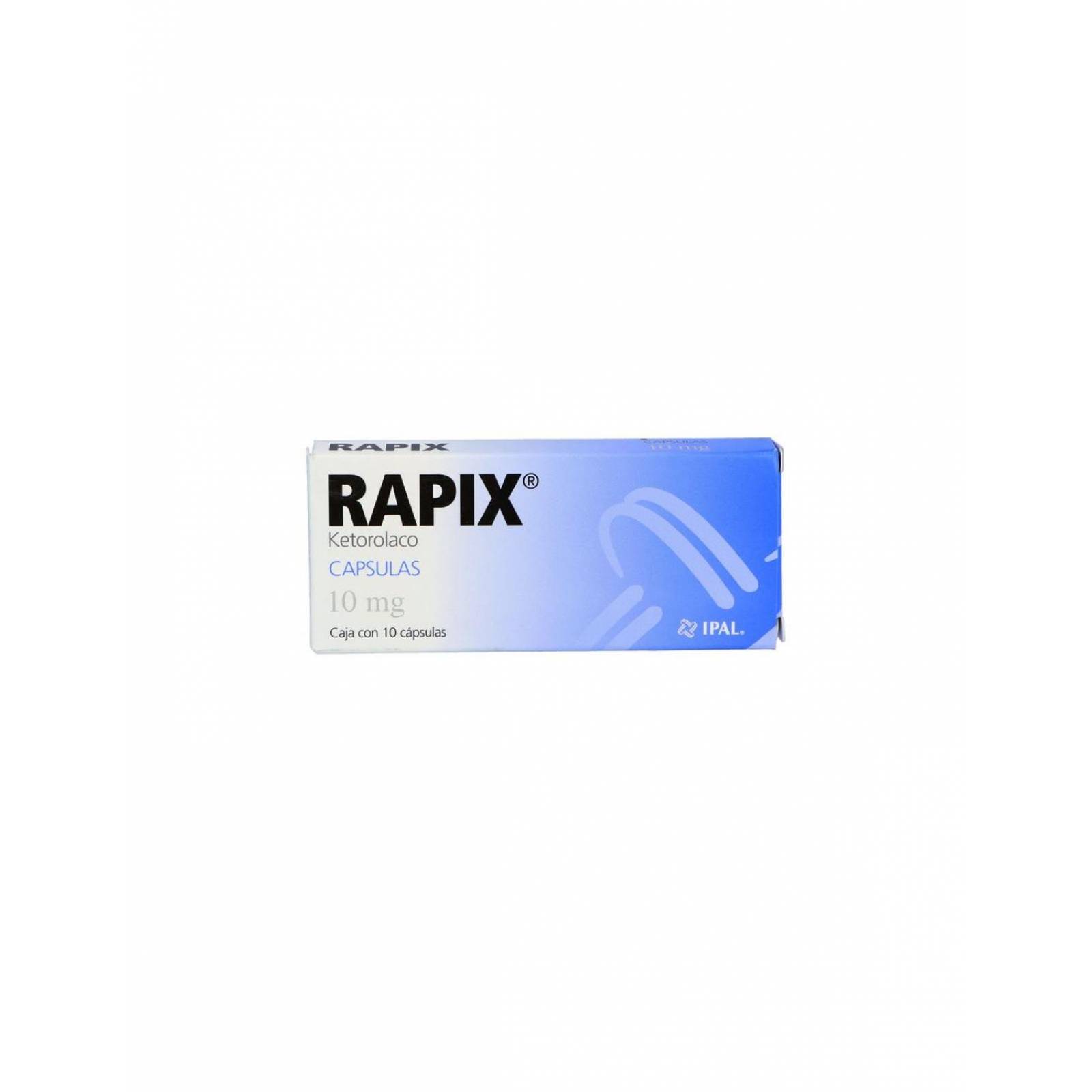 Rapix 10 mg Caja Con 10 Cápsulas 