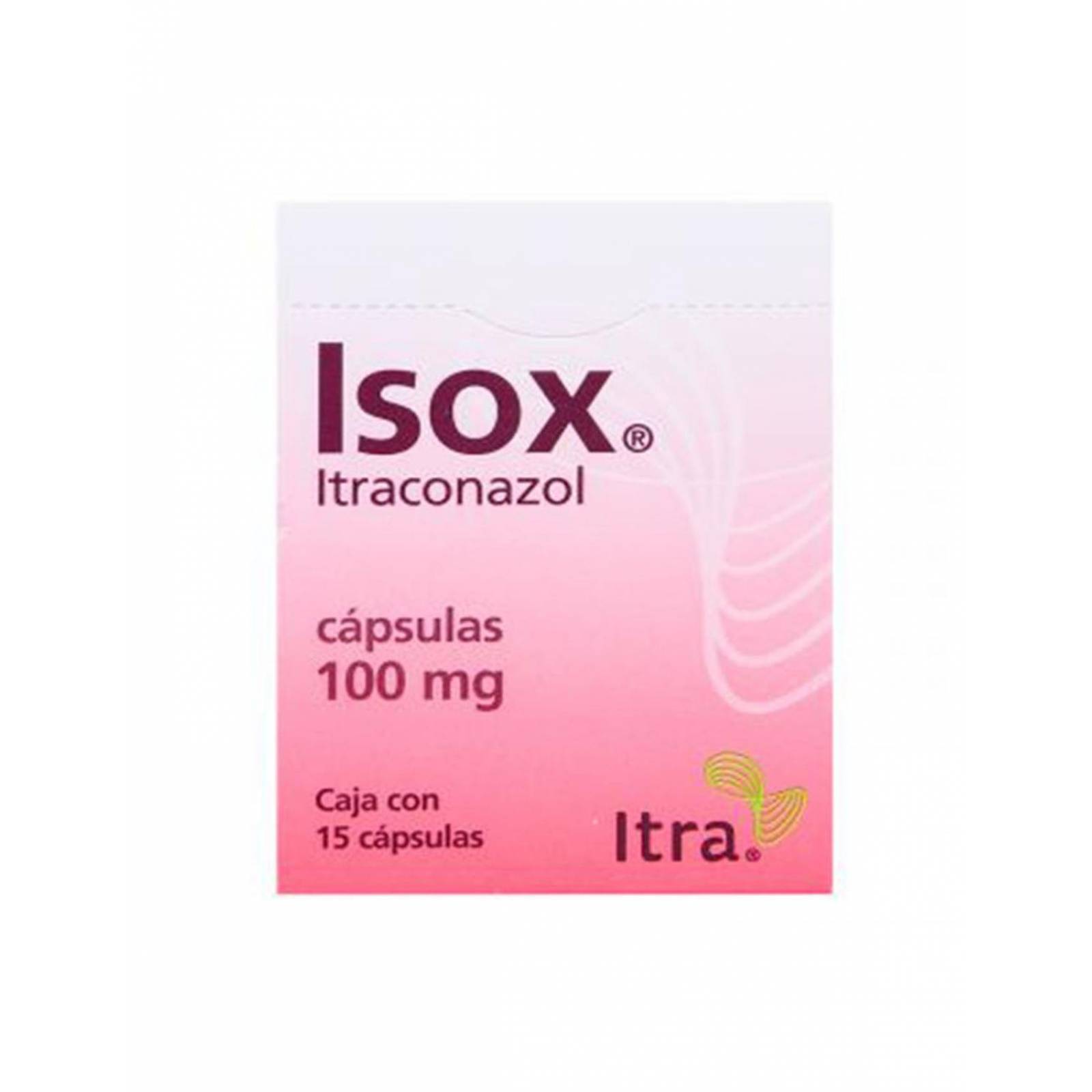 Isox 100 mg Caja Con 15 Cápsulas 