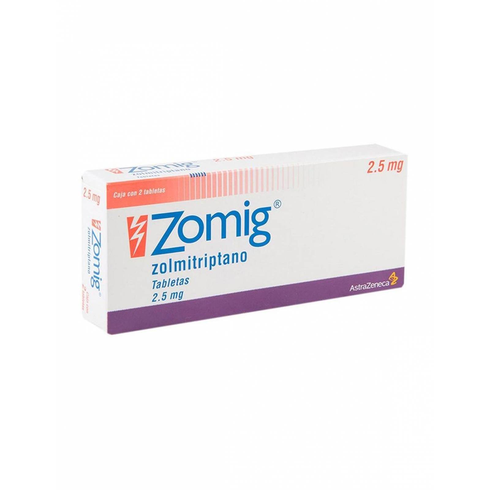 Zomig 2.5 mg Caja Con 2 Tabletas 