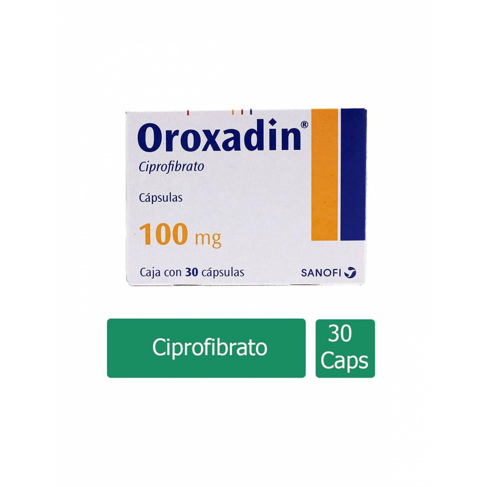 Oroxadin 100 mg Caja Con 30 Cápsulas 