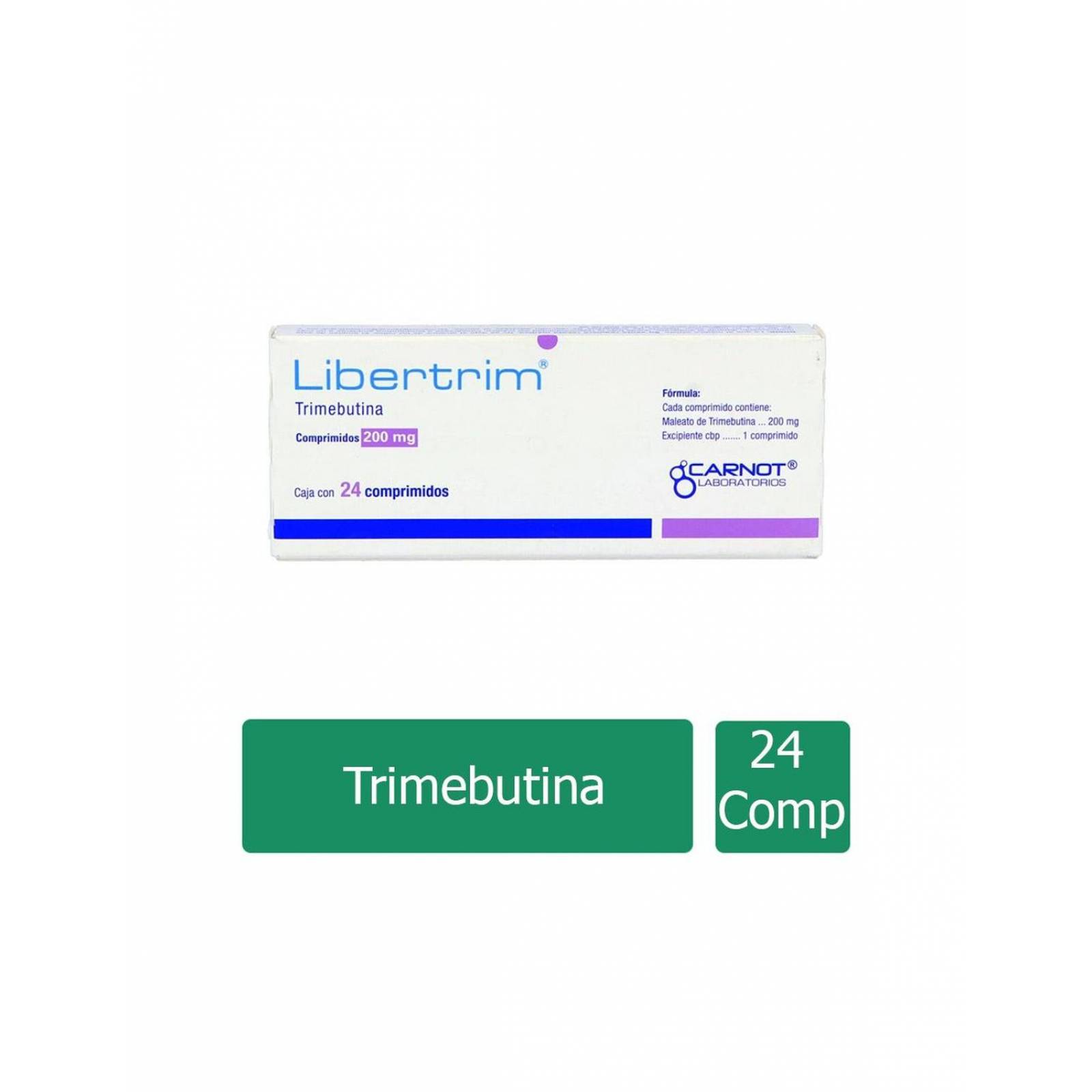 Libertrim 200 mg Caja Con 24 Comprimidos 