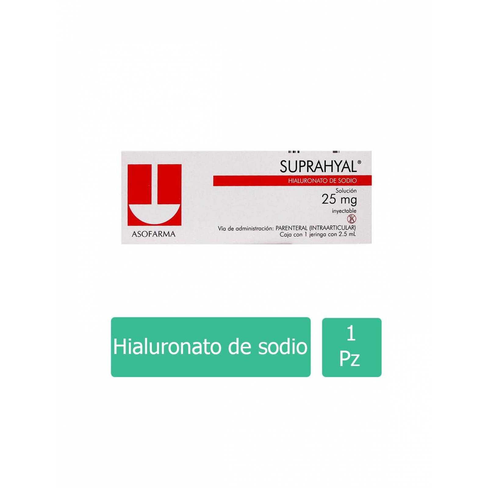 Suprahyal Caja Con 1 Jeringa Prellenada De 2.5 mL 