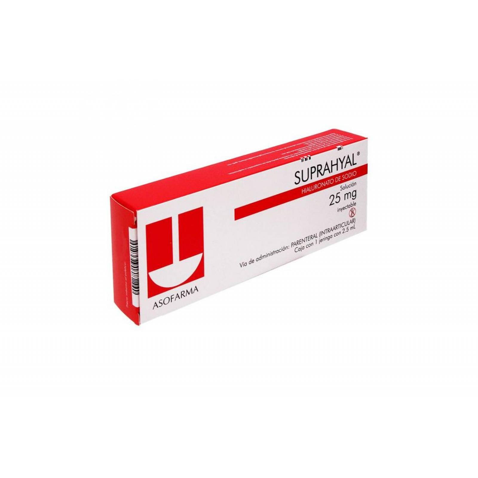Suprahyal Caja Con 1 Jeringa Prellenada De 2.5 mL 