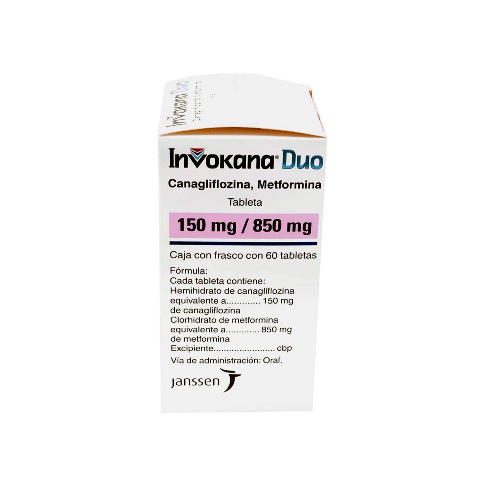 Invokana Duo 150 mg / 850 mg Caja Con 60 Tabletas 