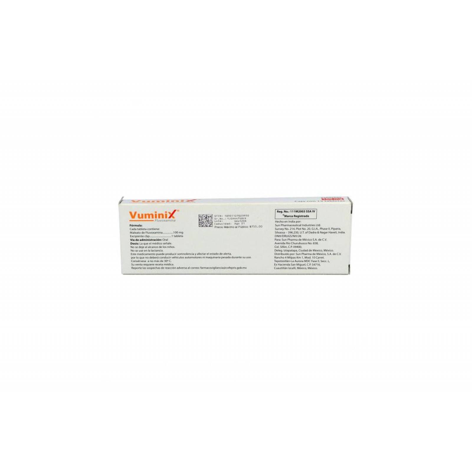 Vuminix 100 g Caja Con 15 Tabletas 