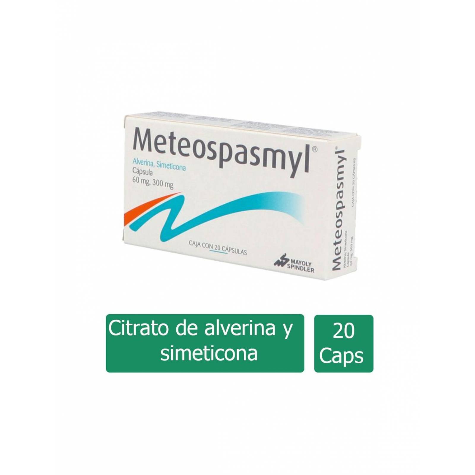 Meteospasmyl Caja Con 20 Cápsulas 