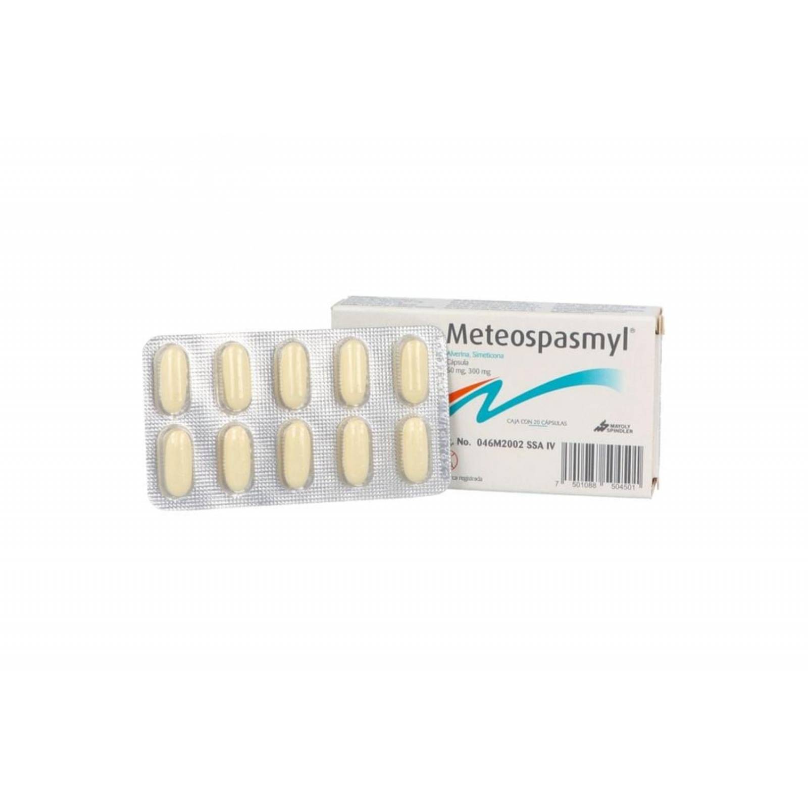 Meteospasmyl Caja Con 20 Cápsulas 