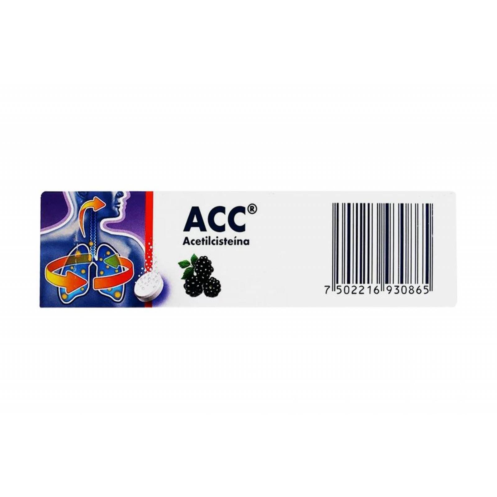 Acc 600 mg Caja Con Tubo Con 20 Tabletas 