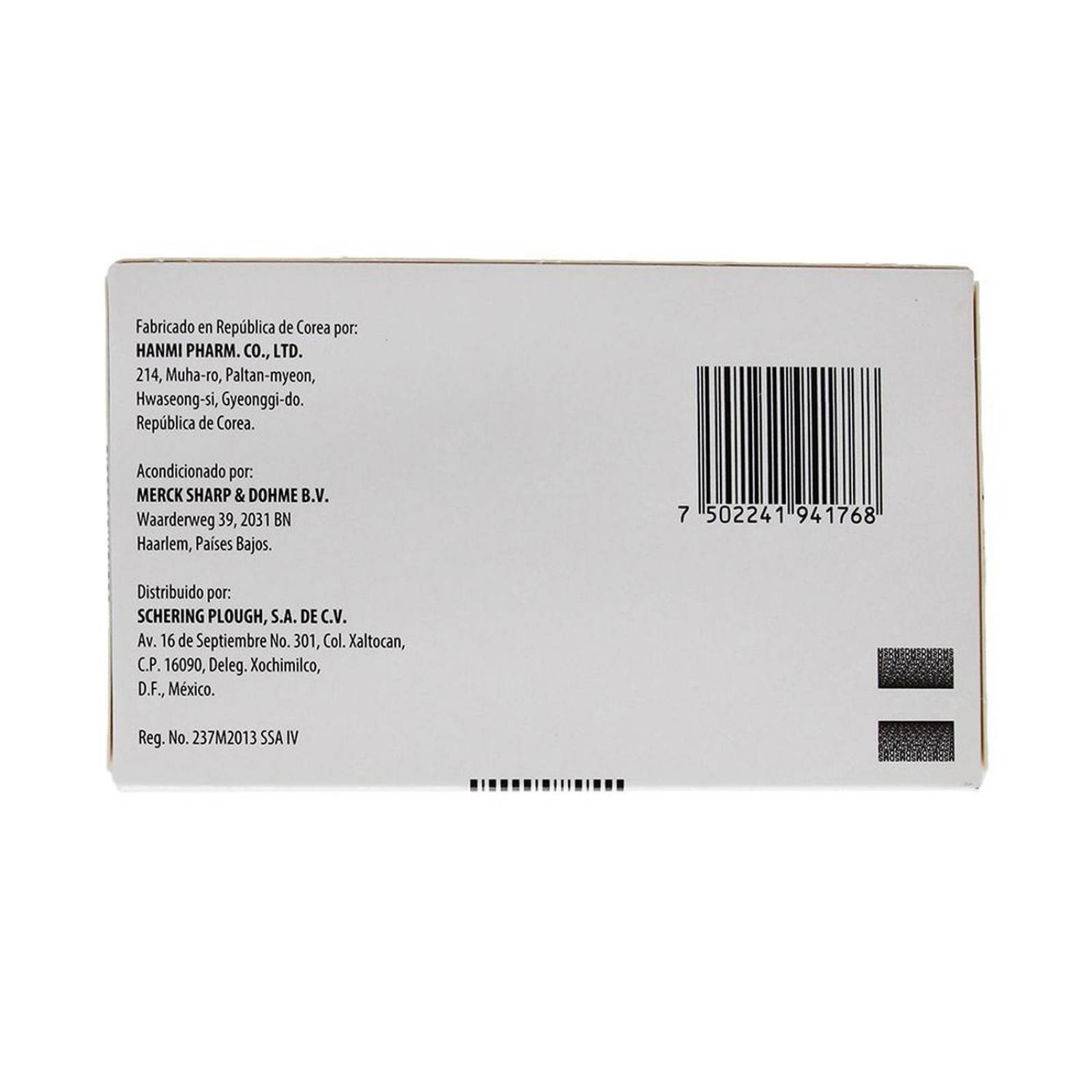 Cozaar XQ 100 / 5 mg Caja Con 30 Comprimidos 