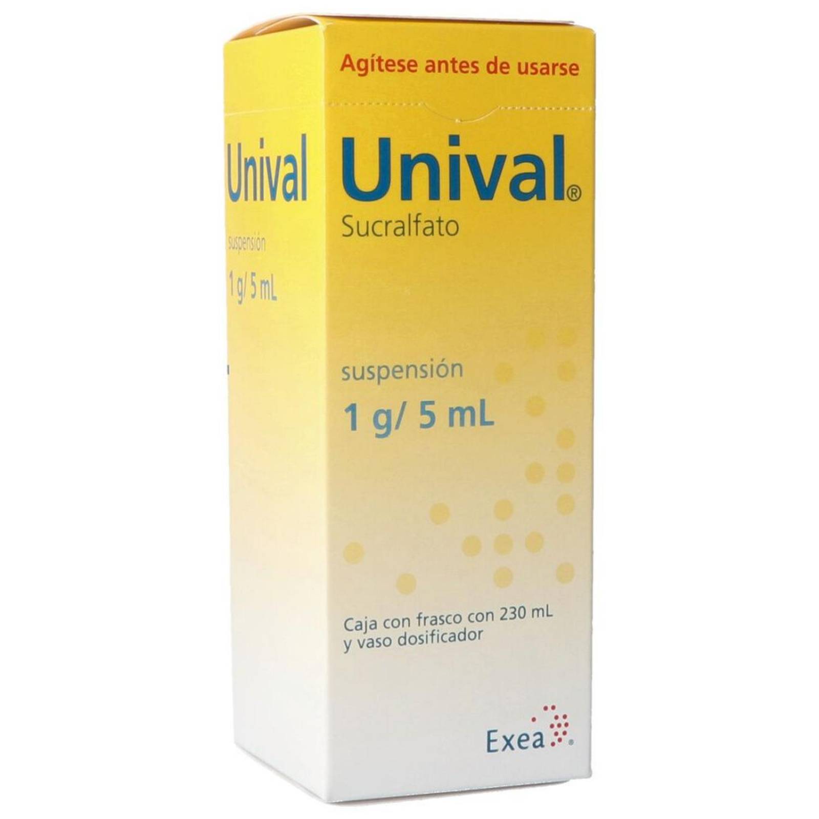 Unival Suspensión 1 g/ 5 mL Caja Con Frasco Con 230mL 