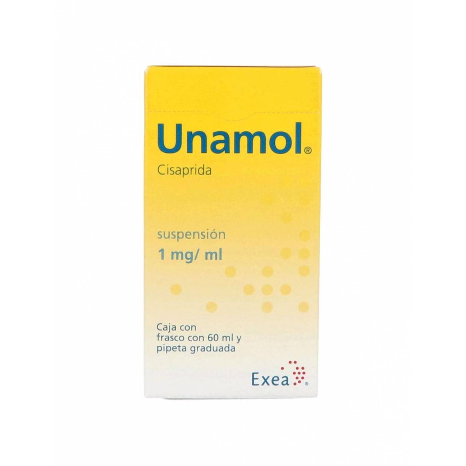 Unamol Suspensión 1 mg / mL Caja Con Frasco Con 60 mL 