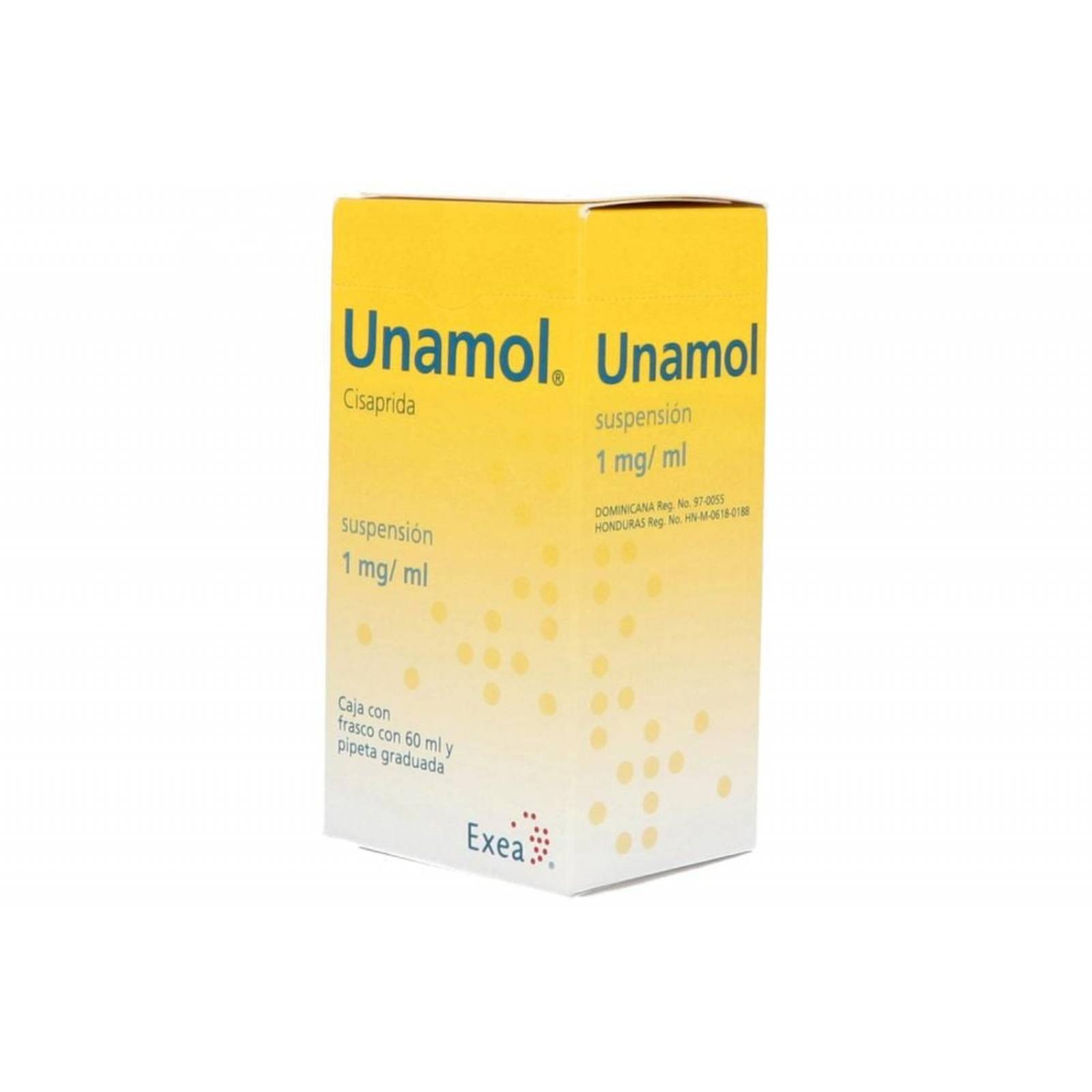 Unamol Suspensión 1 mg / mL Caja Con Frasco Con 60 mL 