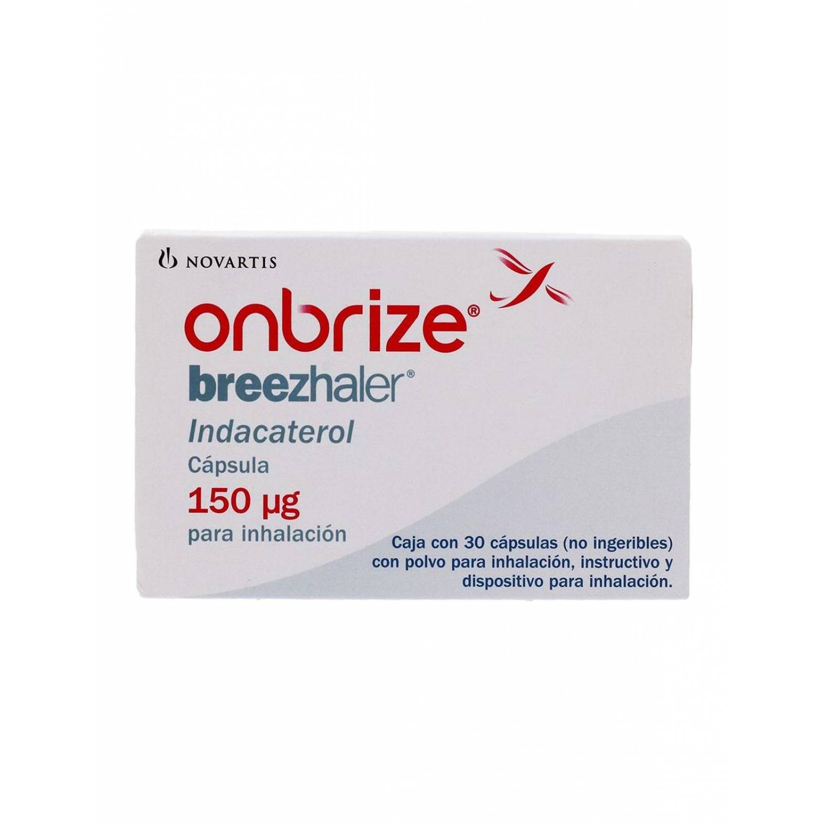 Onbrize Breezhaler 150 mg Caja Con 30 Cápsulas 