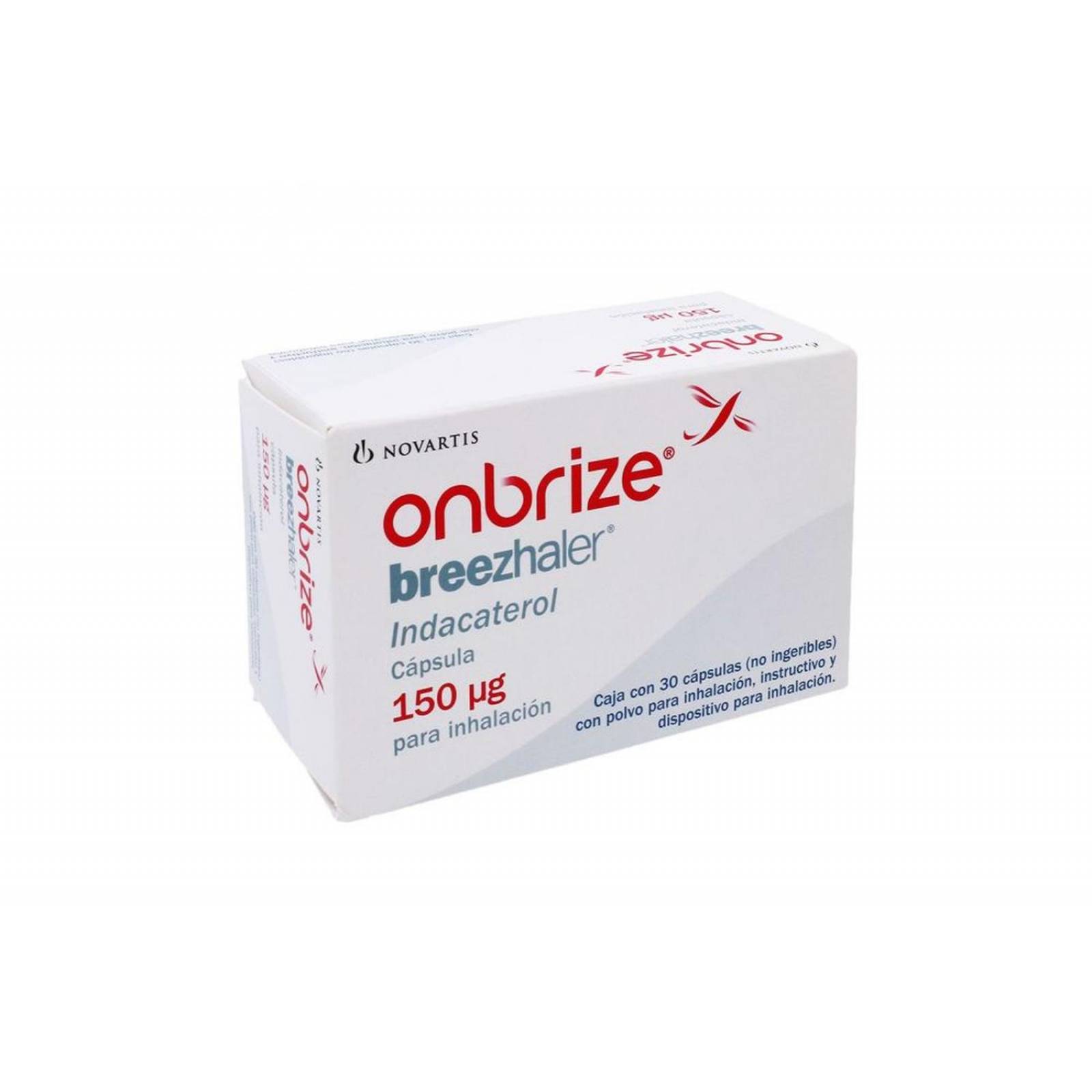 Onbrize Breezhaler 150 mg Caja Con 30 Cápsulas 