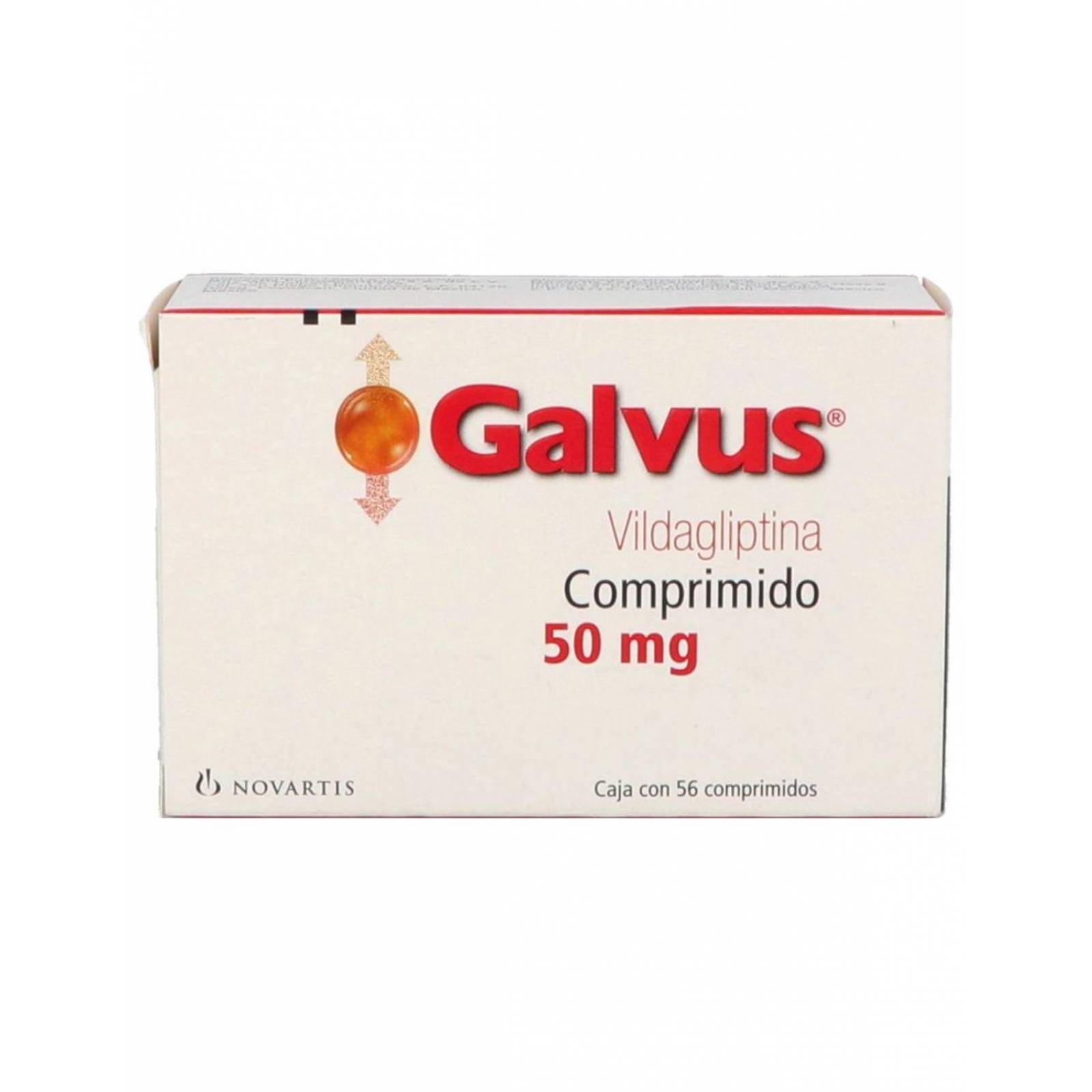 Galvus 50 mg Caja Con 56 Comprimidos 
