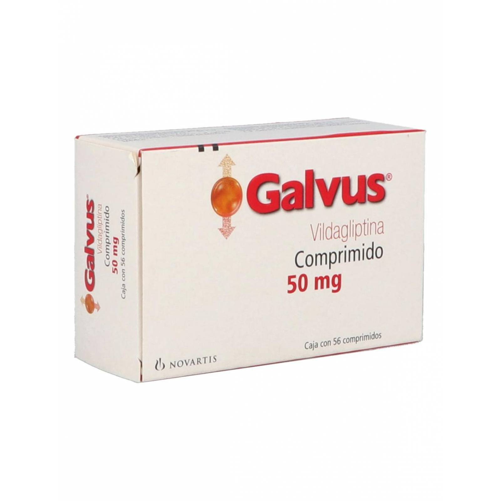 Galvus 50 mg Caja Con 56 Comprimidos 