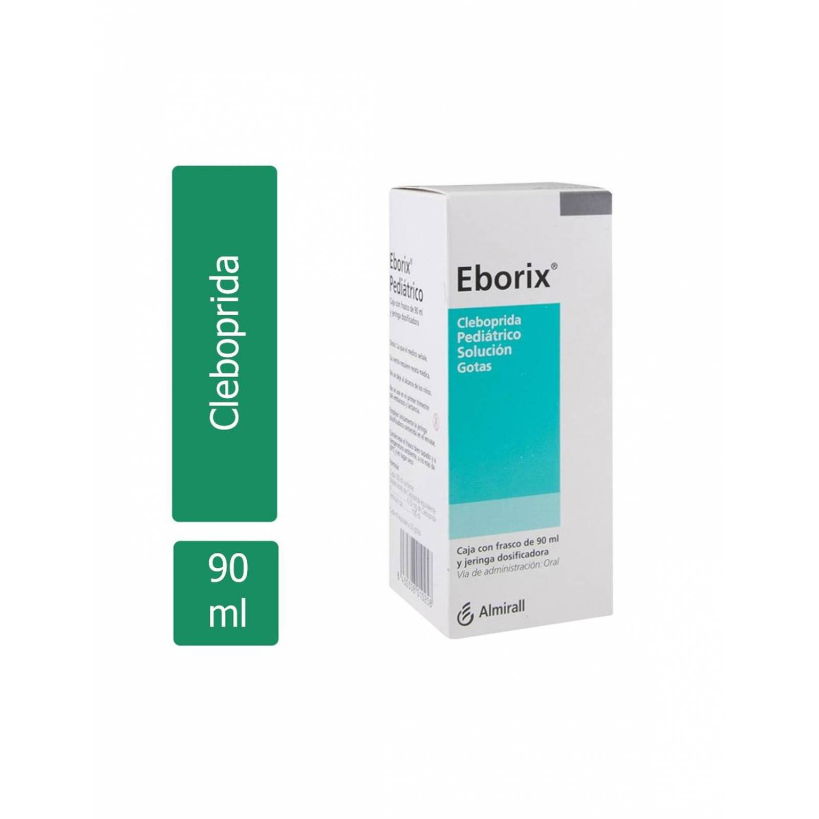 Eborix 90 mL. Frasco Con dosificador Solución Oral 
