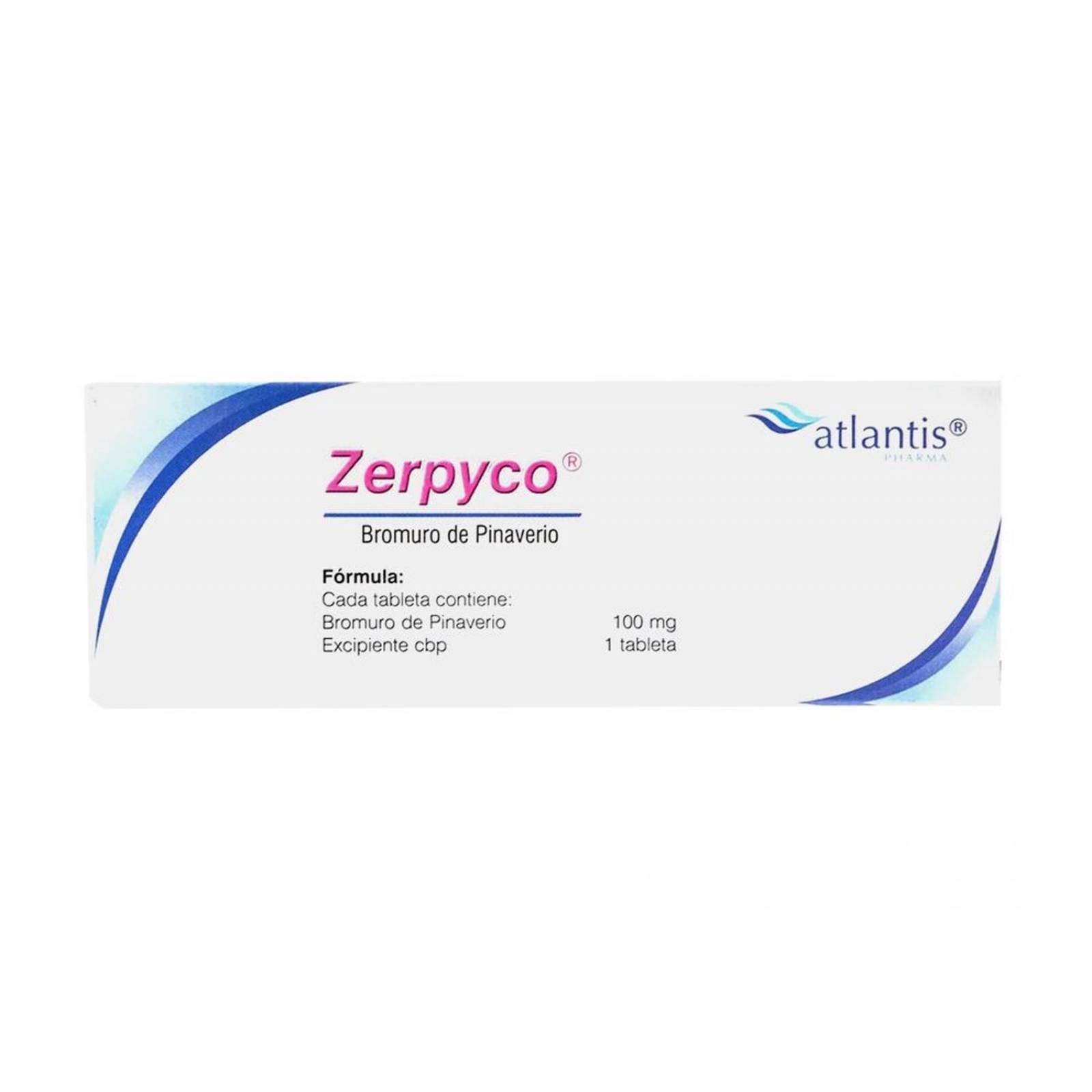 Zerpyco 100 mg Caja Con 30 Tabletas 