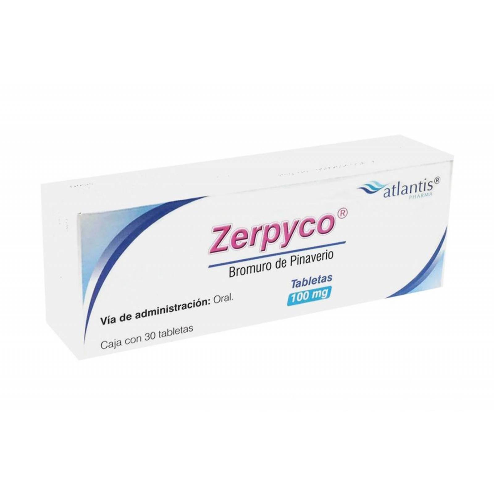 Zerpyco 100 mg Caja Con 30 Tabletas 