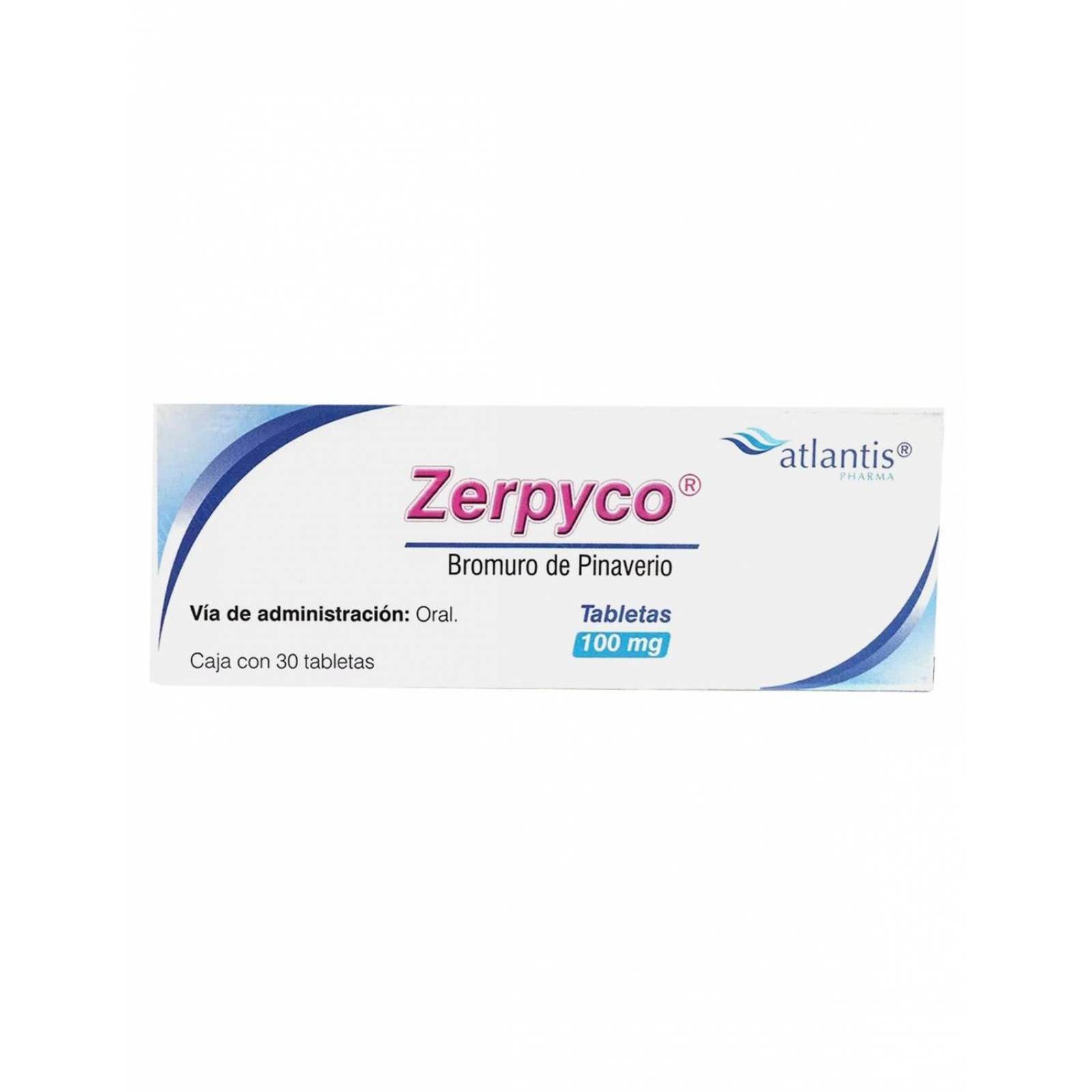 Zerpyco 100 mg Caja Con 30 Tabletas 