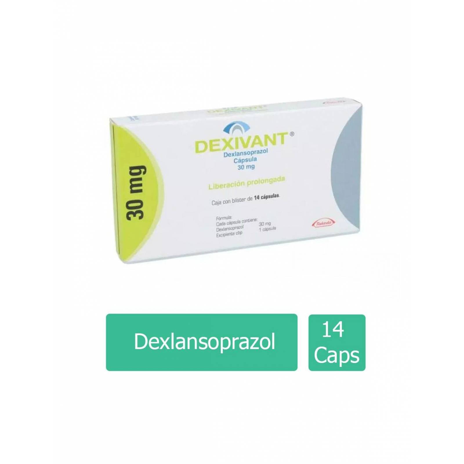 Dexivant 30 mg Caja Con Blíster Con 14 Cápsulas 