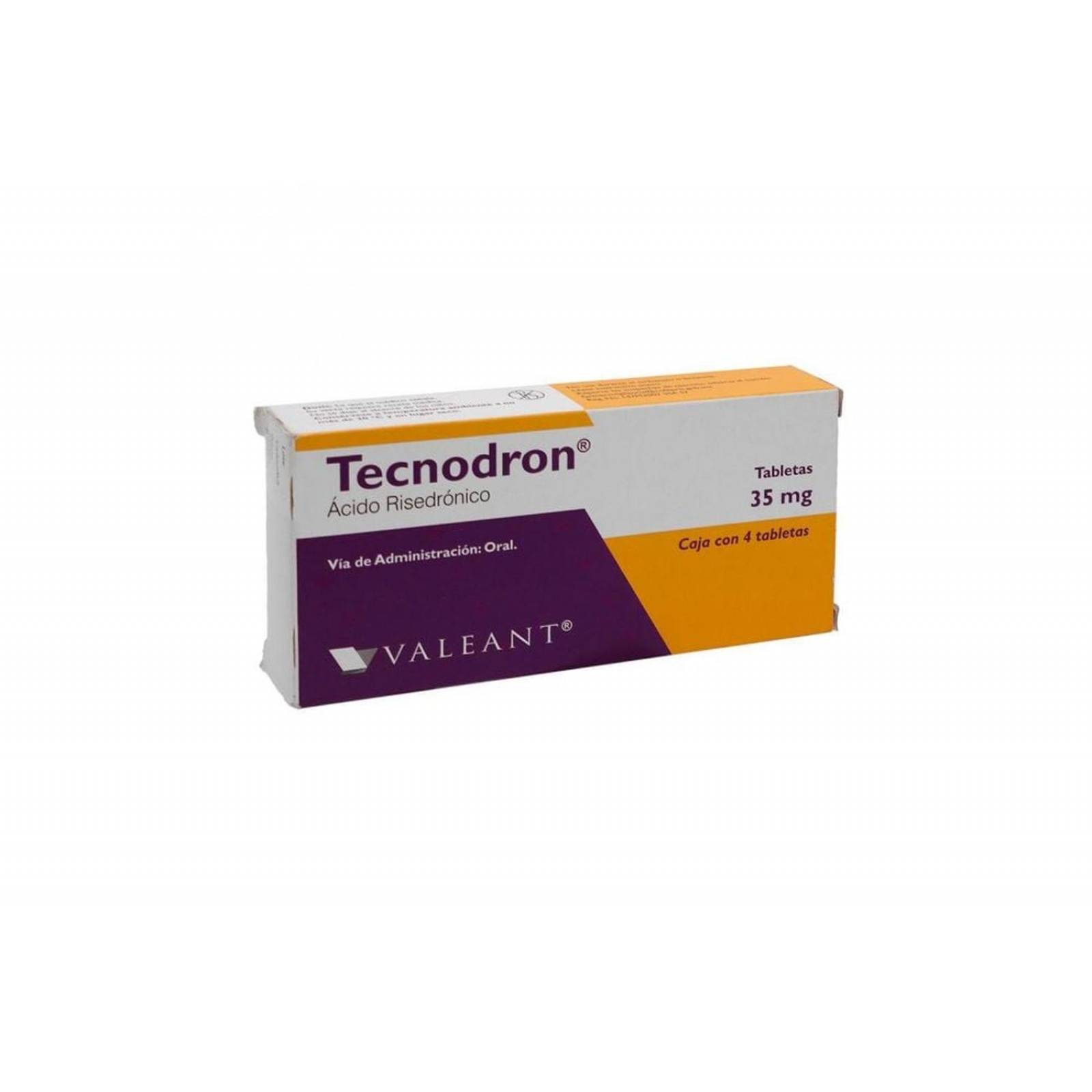 Tecnodron 35 mg Caja Con 4 Tabletas 