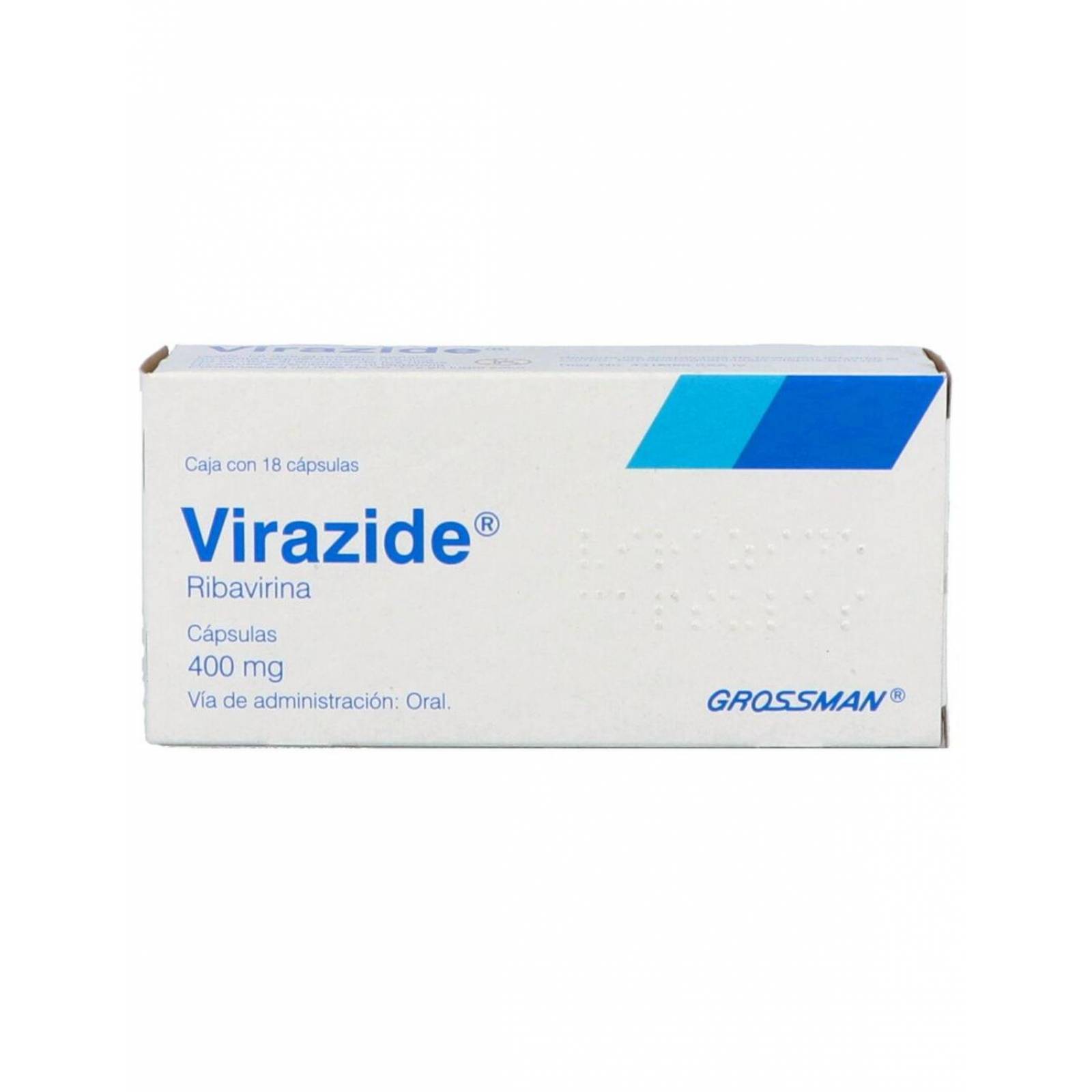 Virazide 400 mg Caja Con 18 Cápsulas 