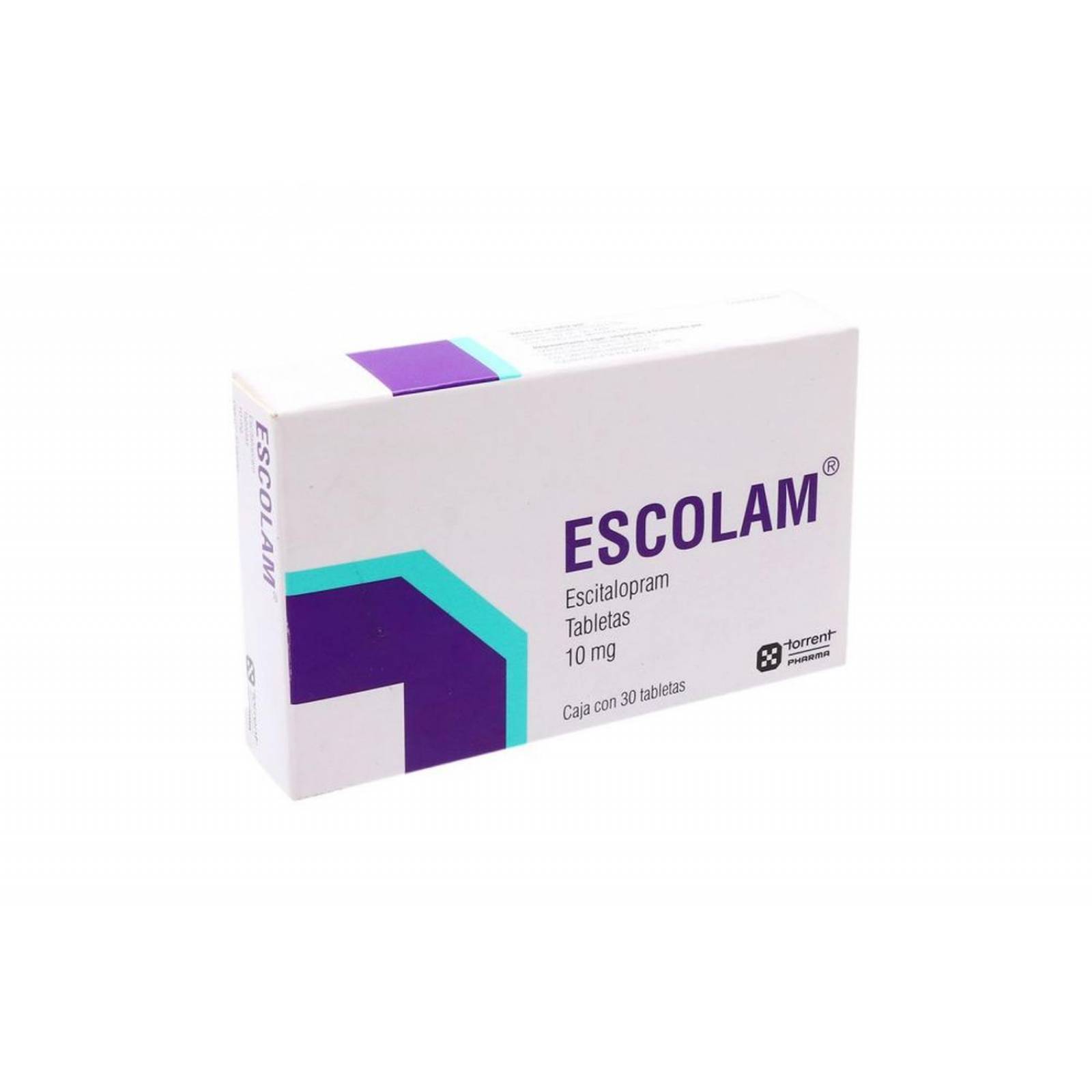 Escolam 10 mg Caja Con 30 Tabletas 