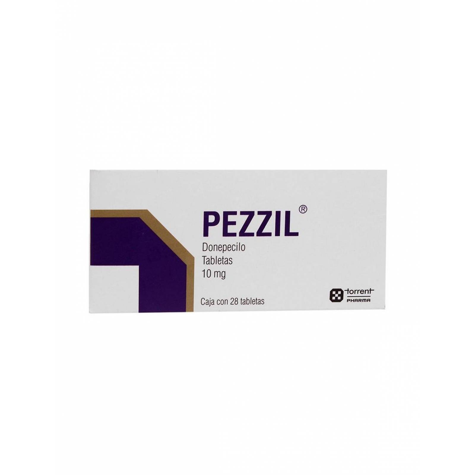 Pezzil 10 mg Caja Con 28 Tabletas 