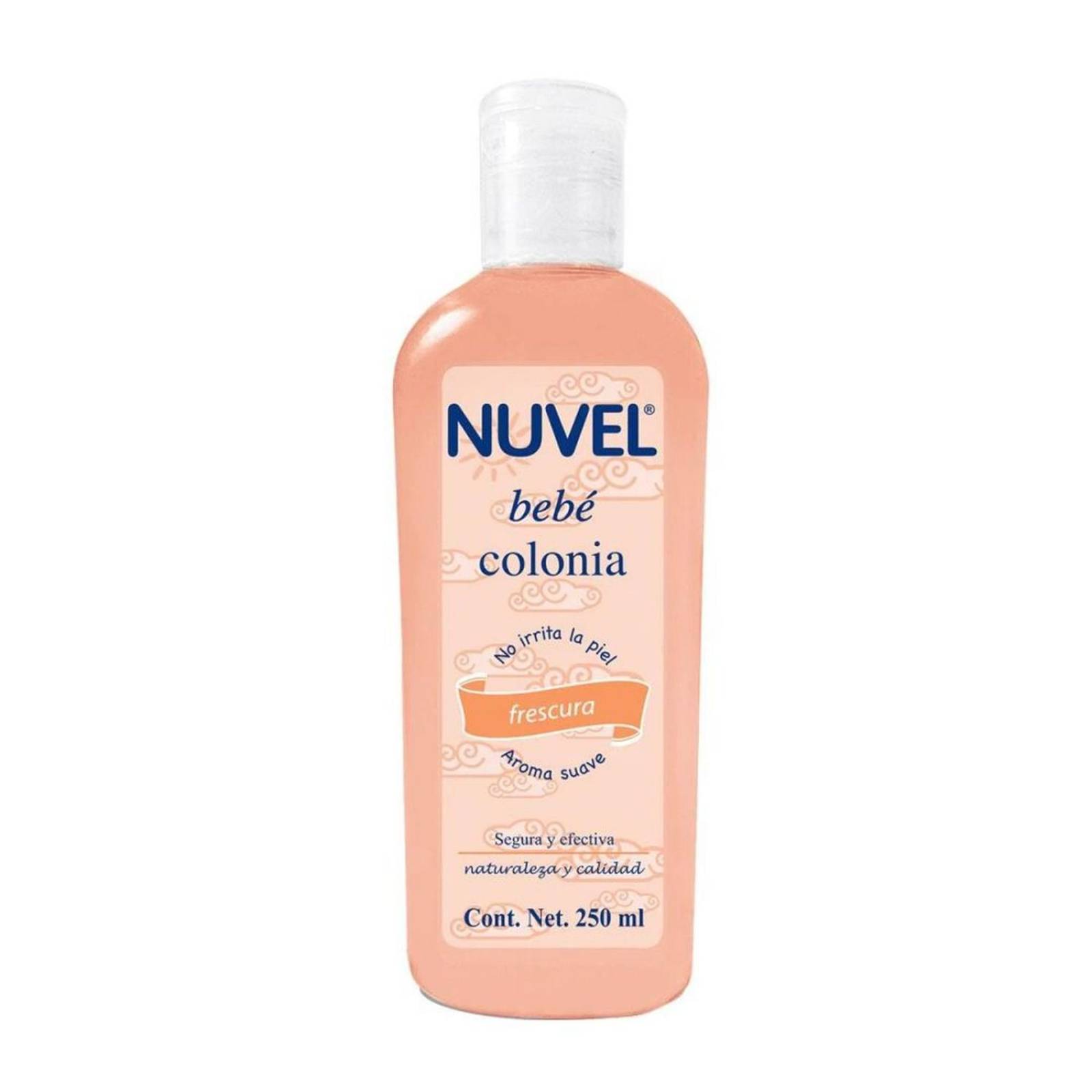 Nuvel Bebé Colonia Frescura Frasco Con 250 mL 