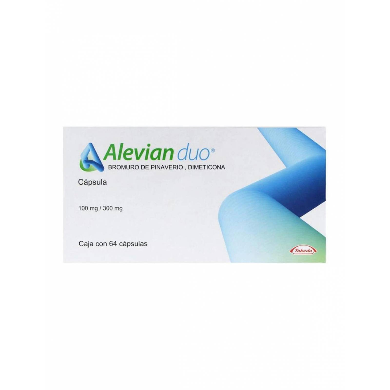 Alevian Duo 100 mg / 300 mg Caja Con 64 Cápsulas 