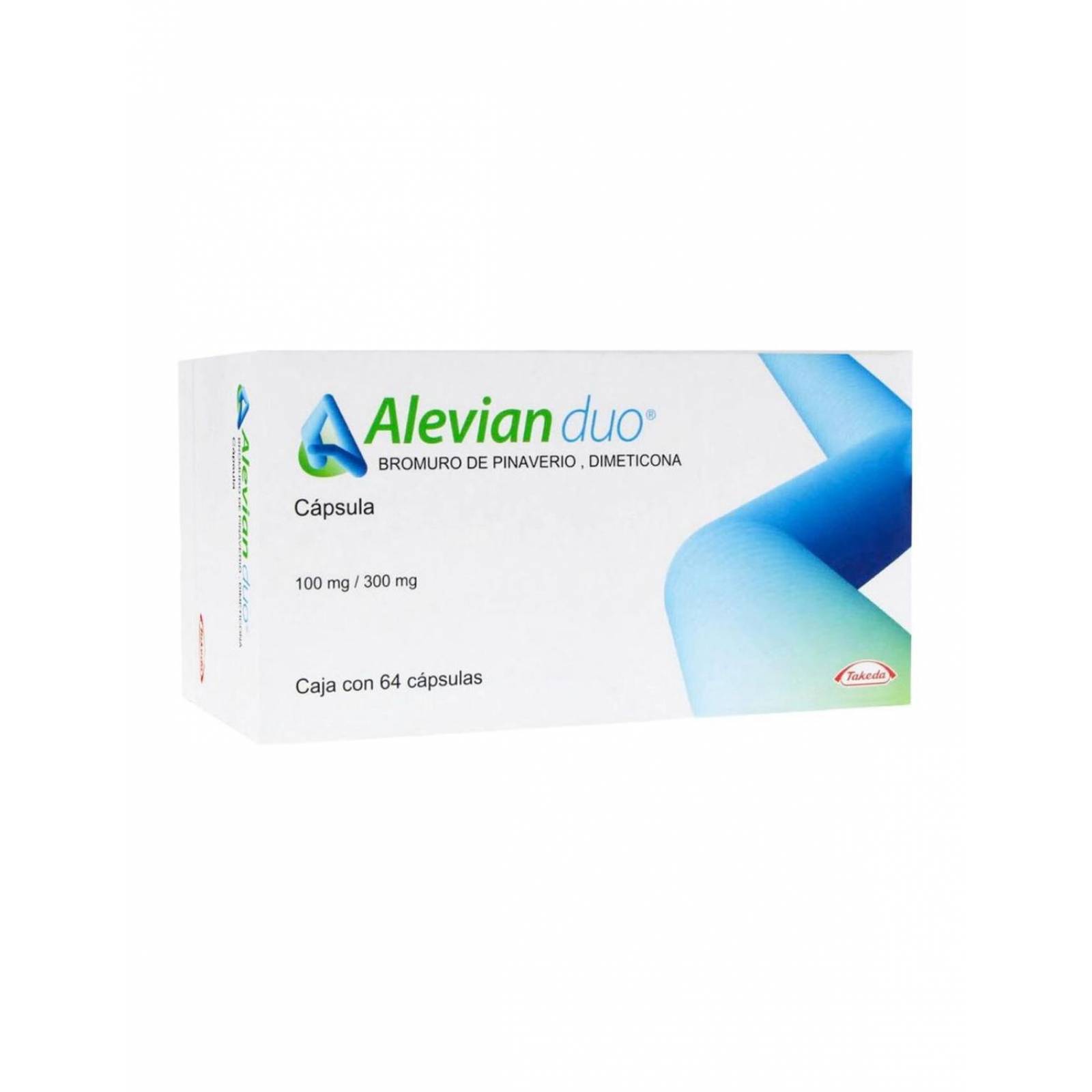 Alevian Duo 100 mg / 300 mg Caja Con 64 Cápsulas 