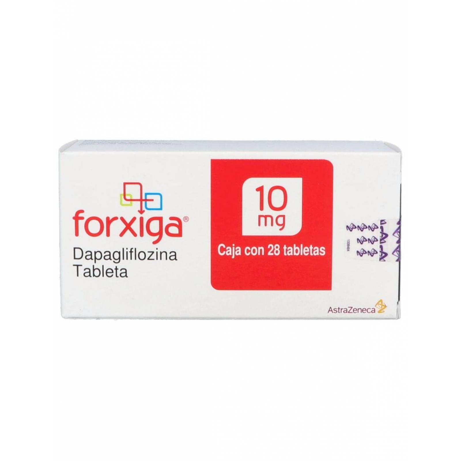 Forxiga 10 Mg Caja Con 28 Tabletas 