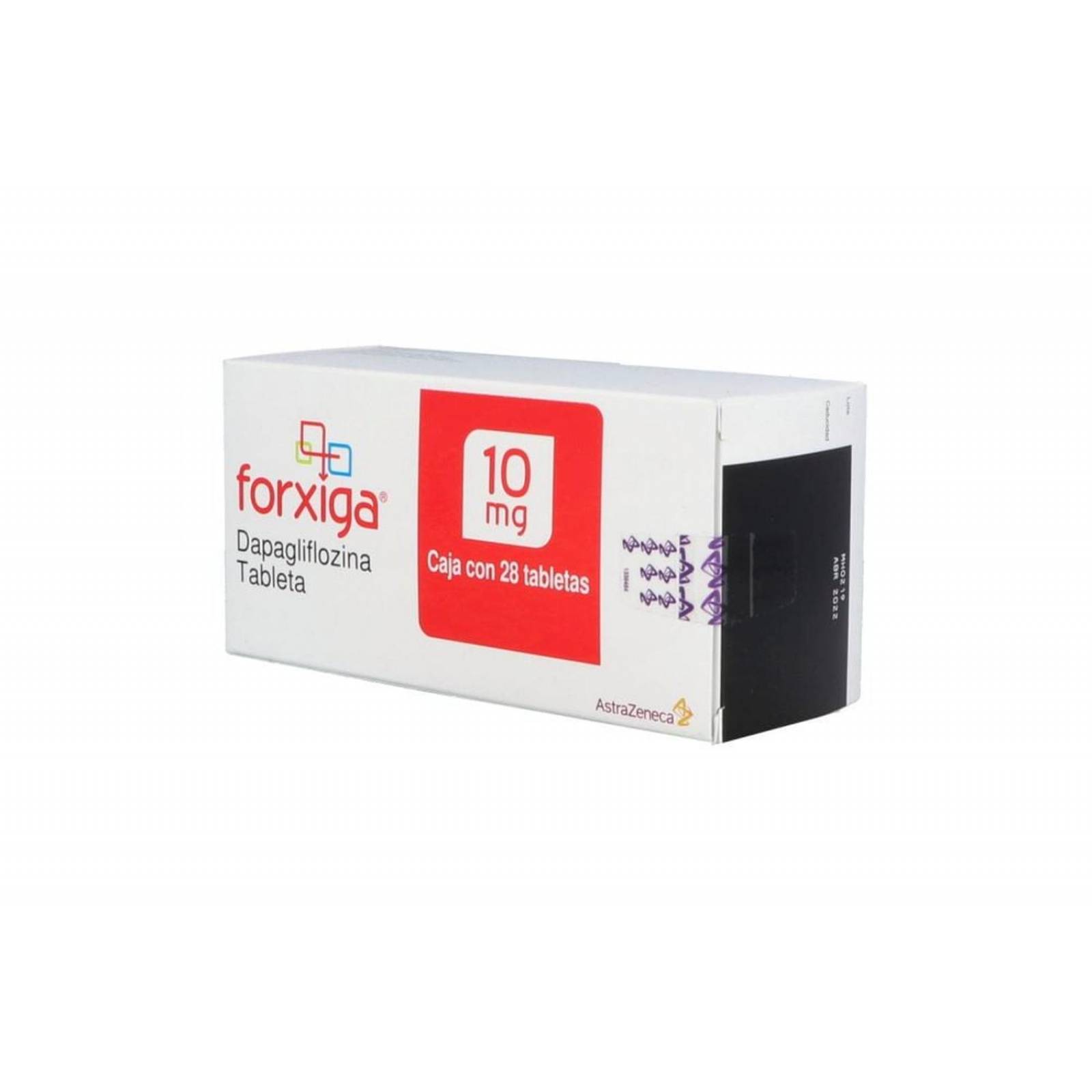 Forxiga 10 Mg Caja Con 28 Tabletas 