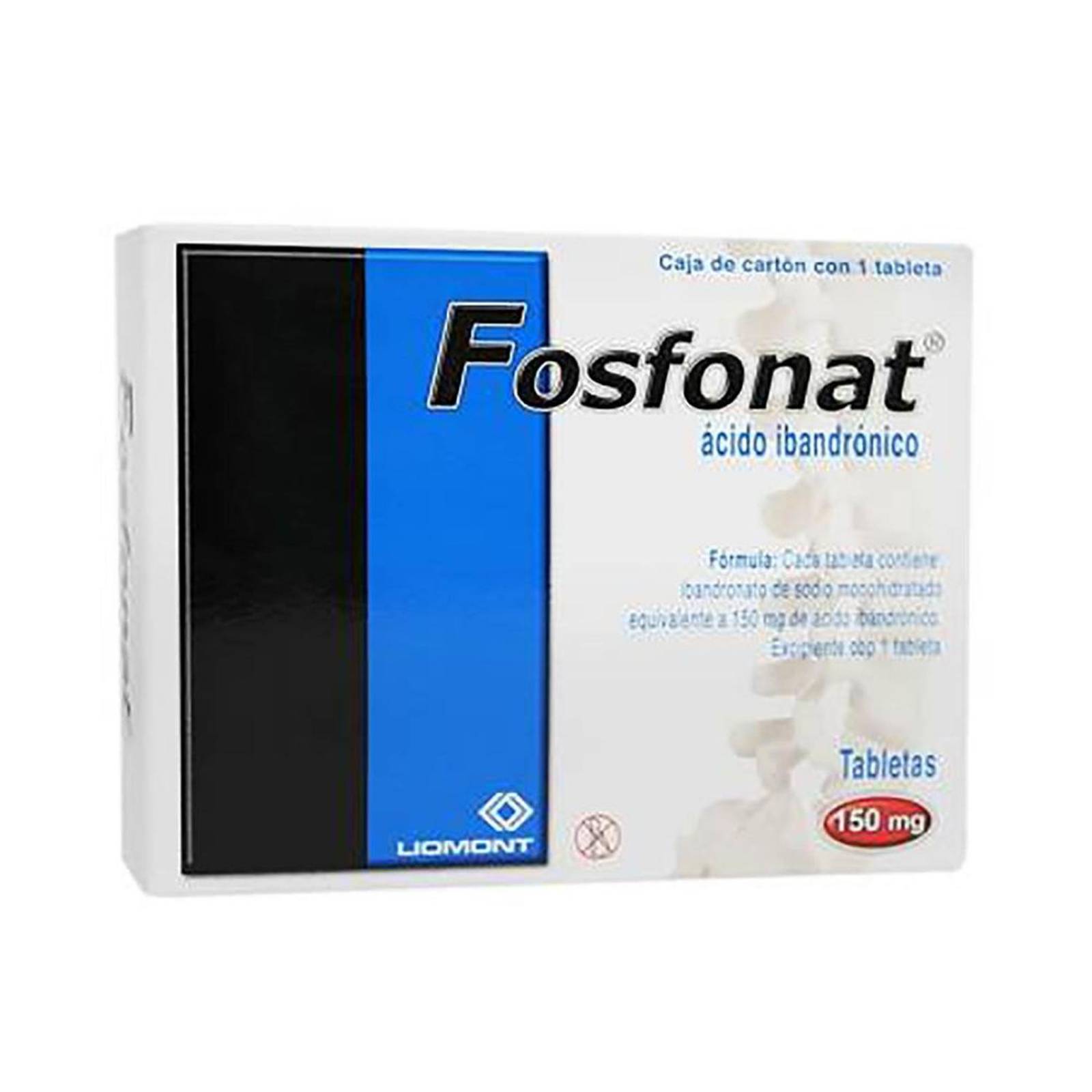 Fosfonat 150 mg Caja Con 1 Tableta 